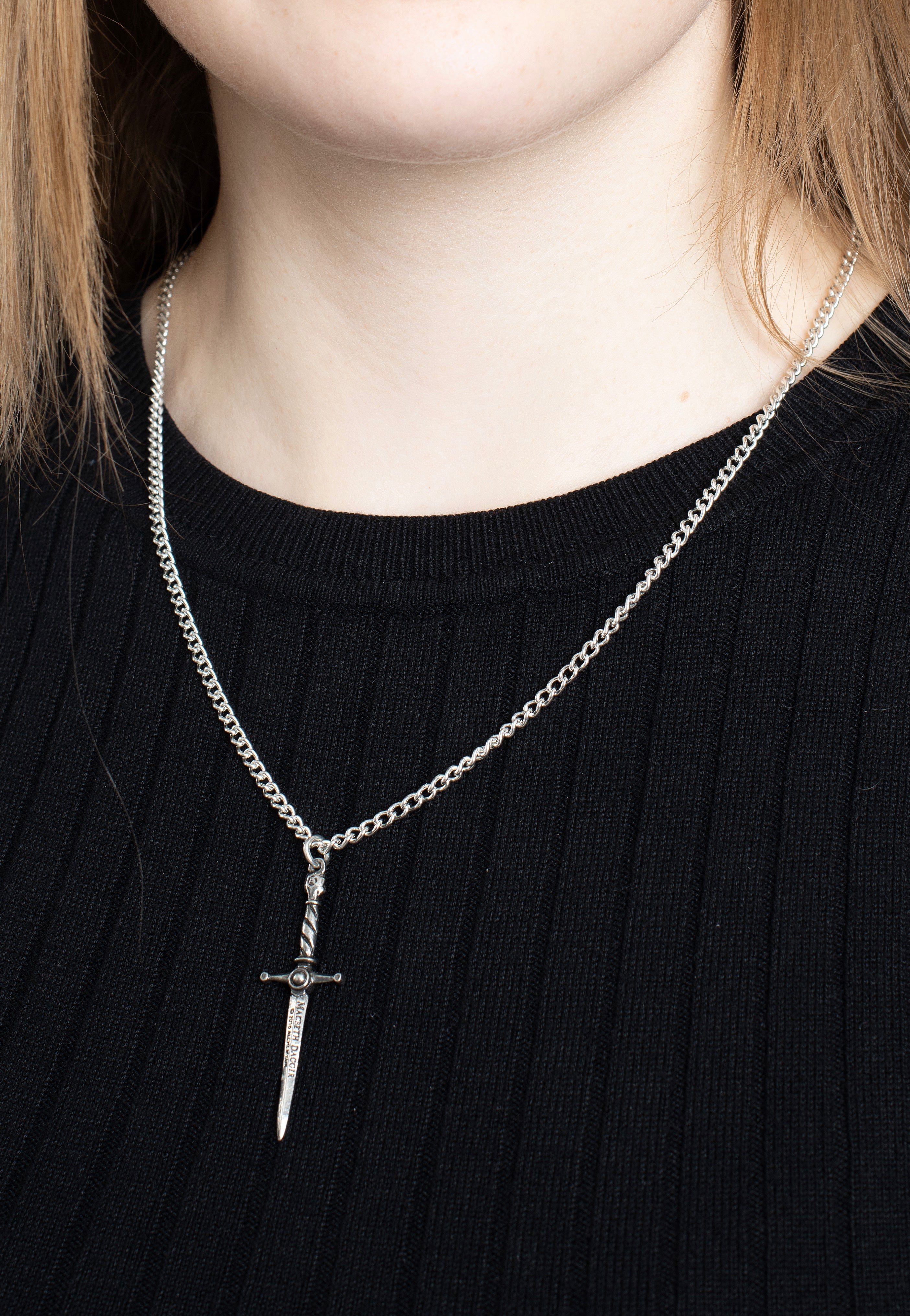 Alchemy England - Hand Of Macbeth Silver - Necklace | Neutral-Image