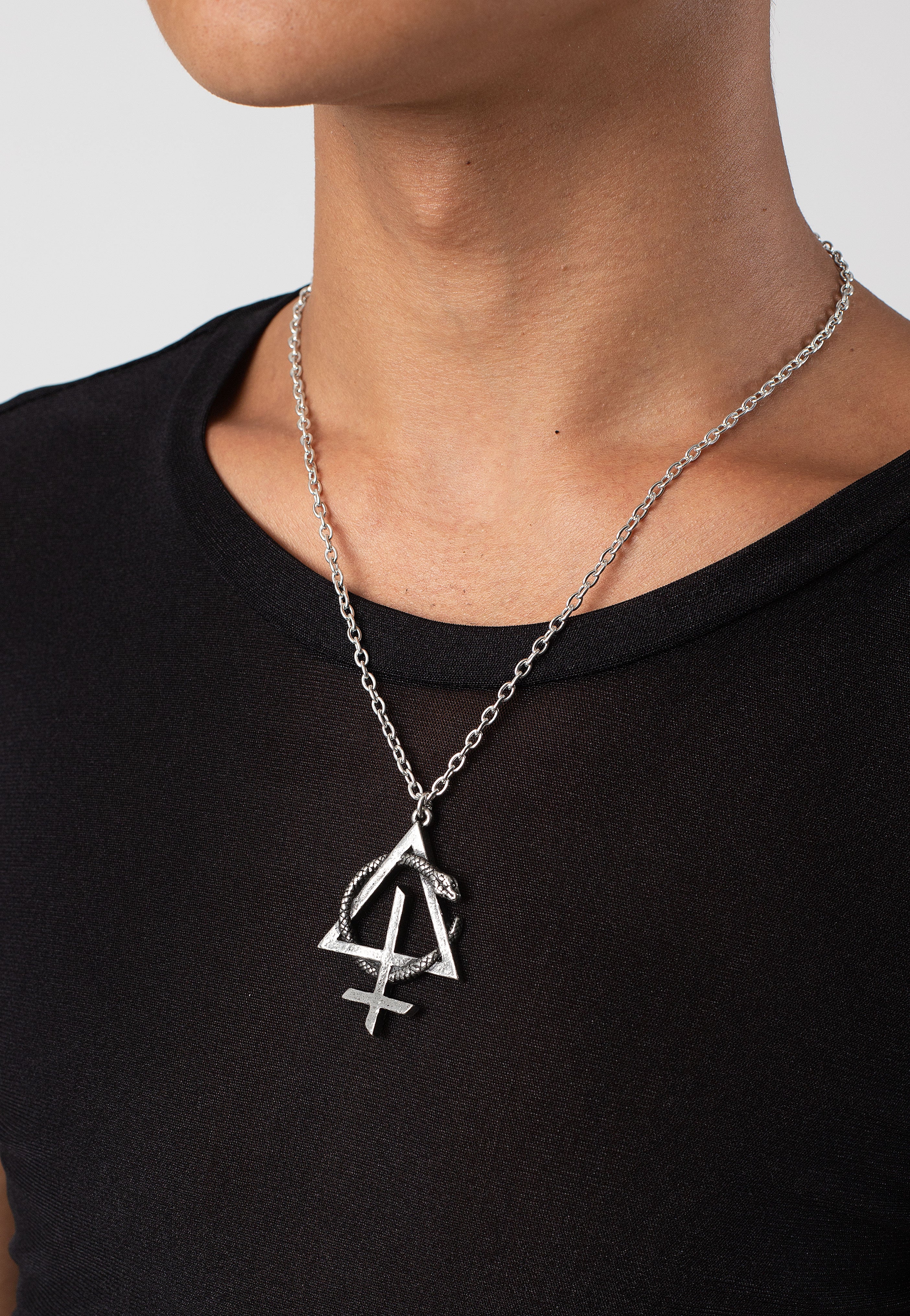 Alchemy England x Behemoth - Opvs Contra Natvram - Necklace | Neutral-Image