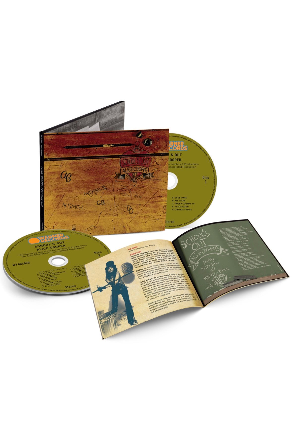 Alice Cooper - School's Out (Expanded & Remastered) - Digipak 2 CD | Neutral-Image