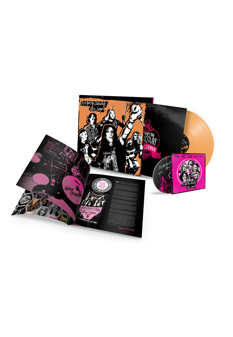 Alice Cooper - Live From The Astroturf Apricot - Colored Vinyl + DVD | Neutral-Image