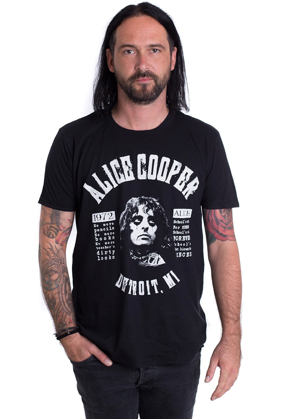 Alice Cooper - School's Out Lyrics - T-Shirt | Men-Image