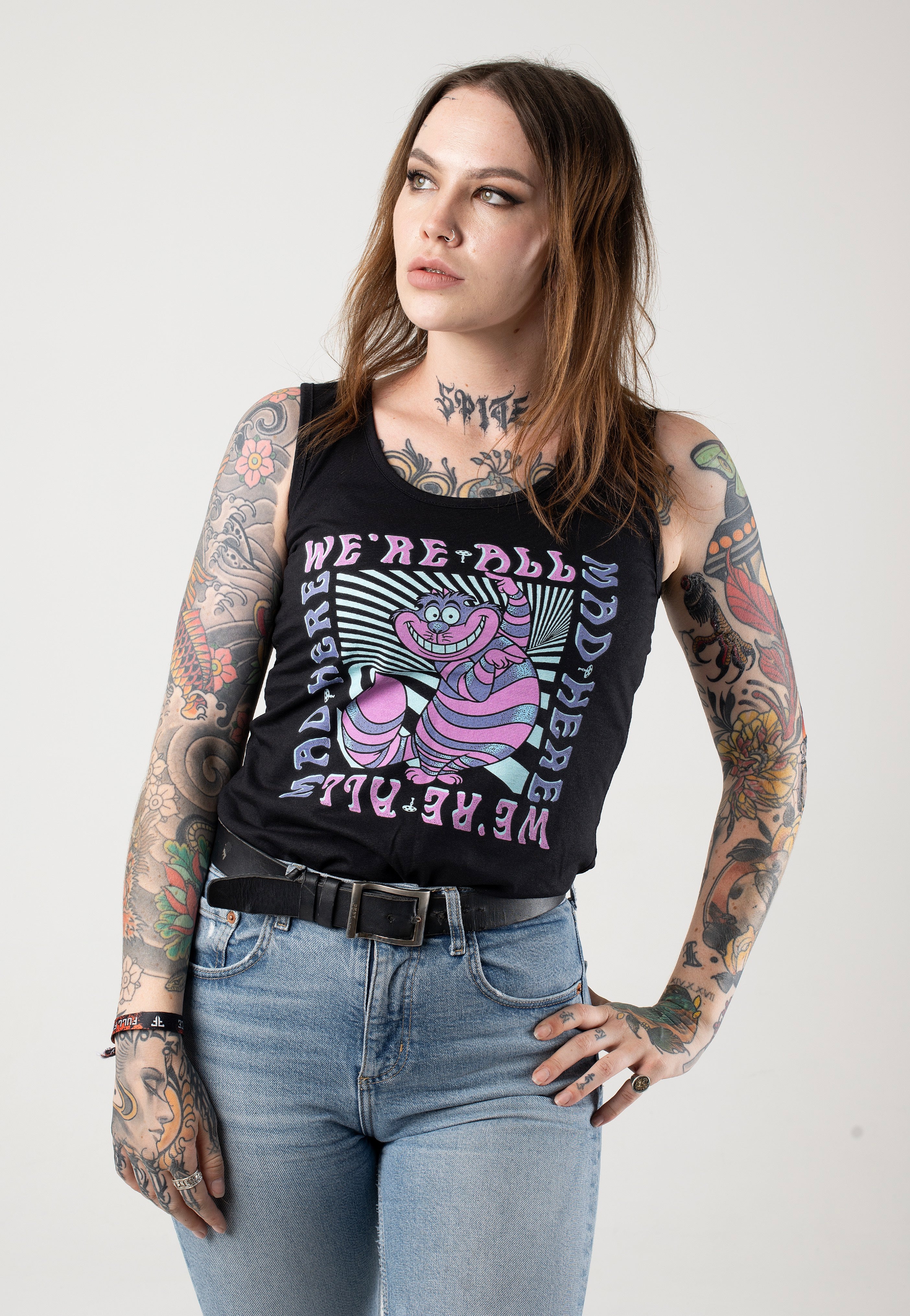 Alice In Wonderland - Mad Here Trip - Tank | Women-Image