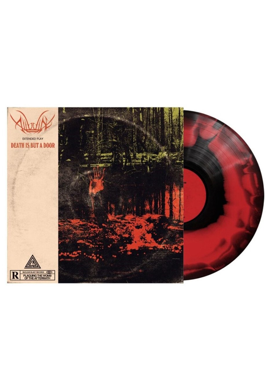 Alluvial - Death Is But A Door Ltd. Black/Red Swirl - Colored Vinyl | Neutral-Image
