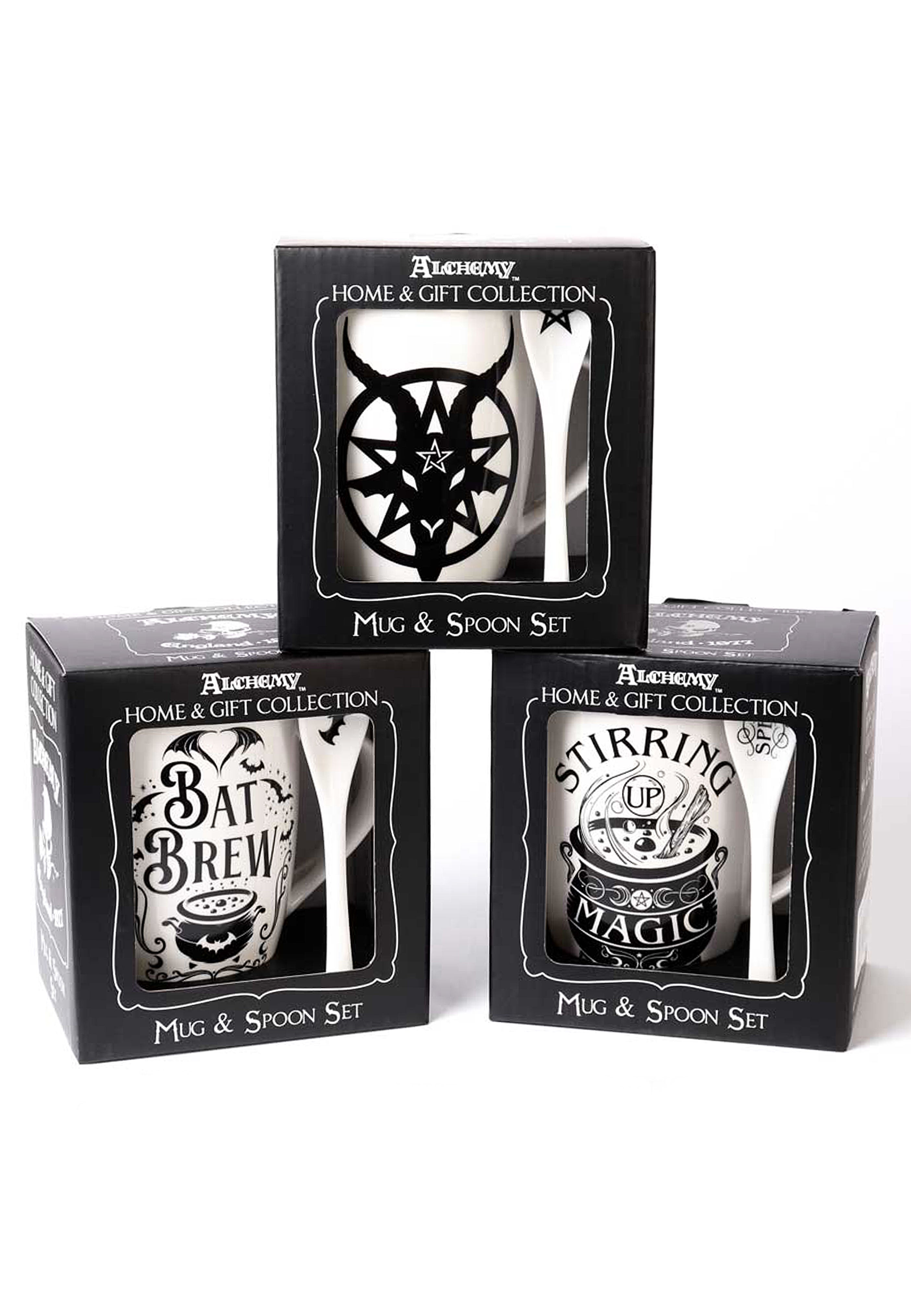 Alchemy England - Baphomet White/Black - Mug | Neutral-Image