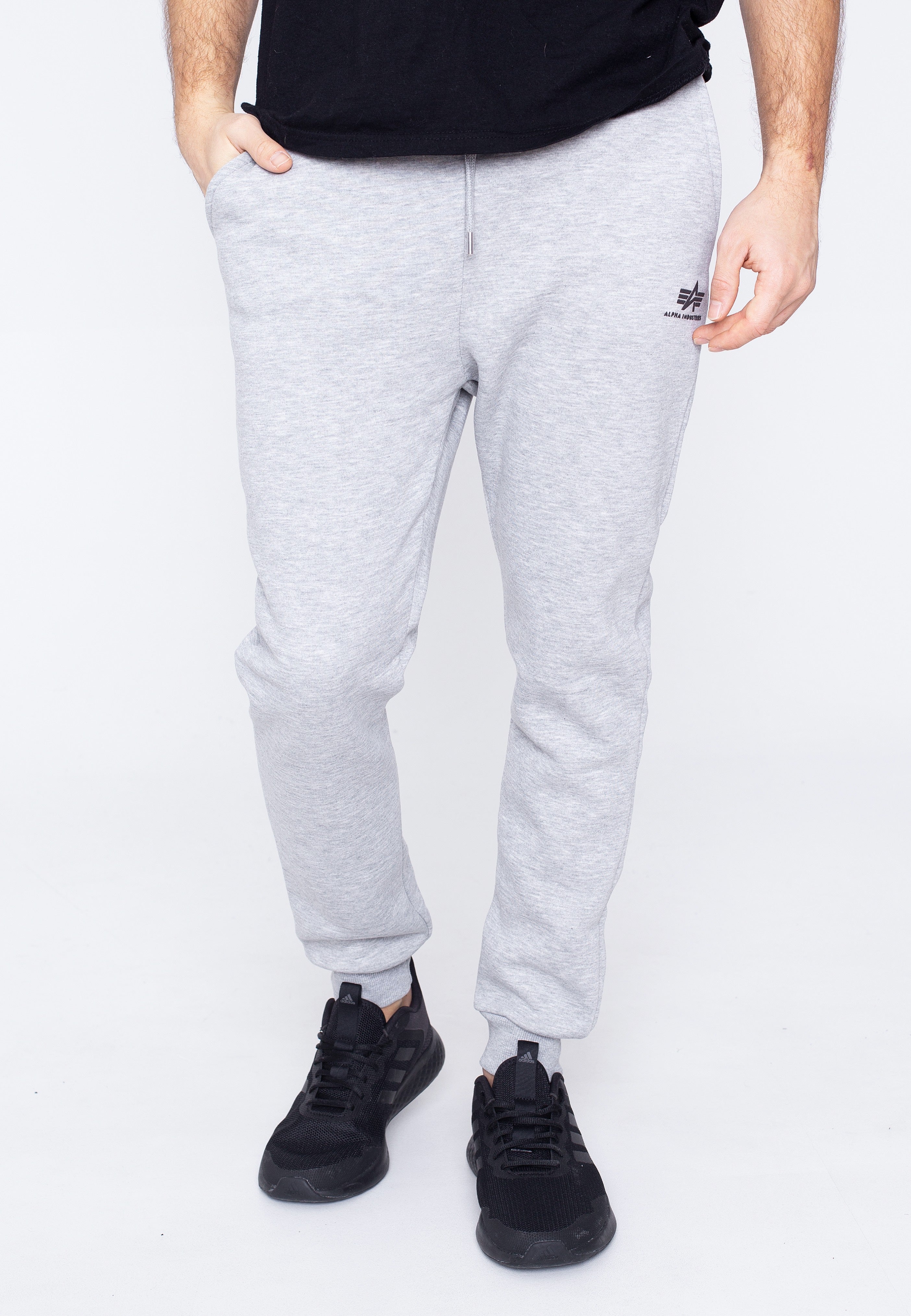 Alpha Industries - Basic Jogger Grey Heather - Sweat Pants | Men-Image