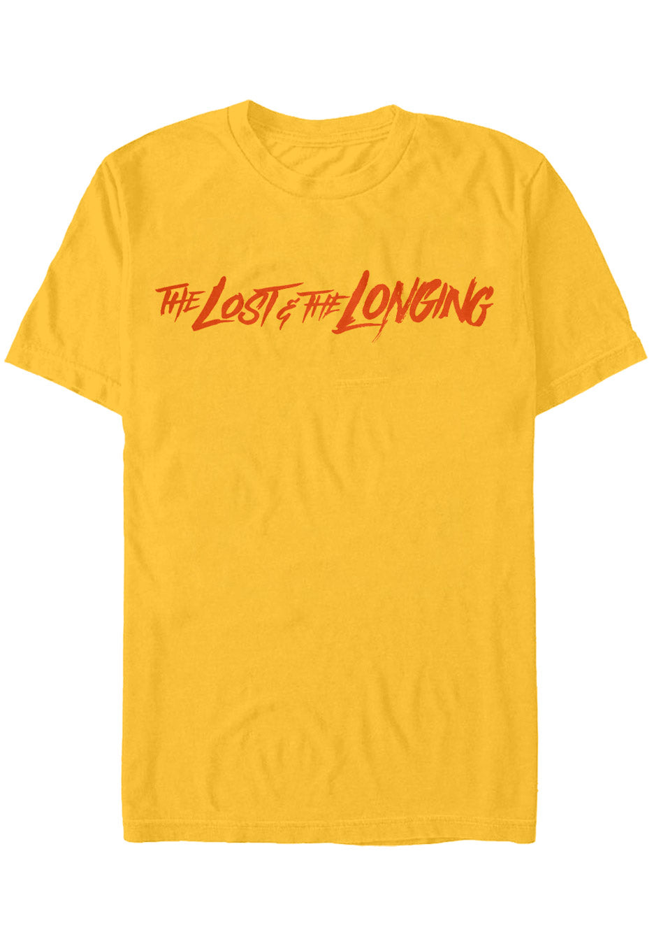 Alpha Wolf & Holding Absence - The Lost & The Longing Gold - T-Shirt | Neutral-Image