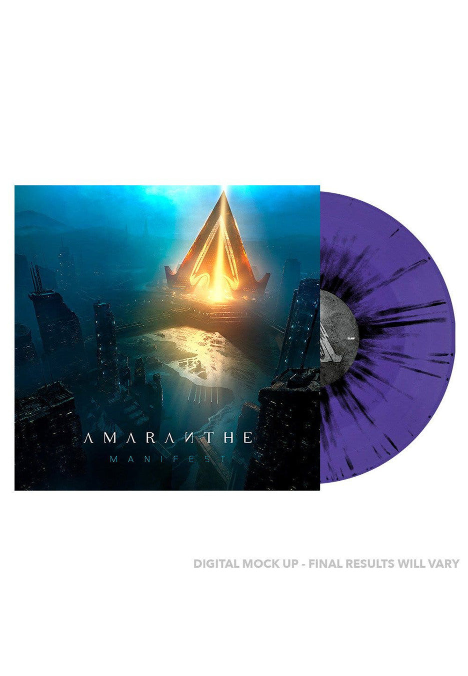 Amaranthe - Manifest Lila/Black - Splattered Vinyl | Neutral-Image