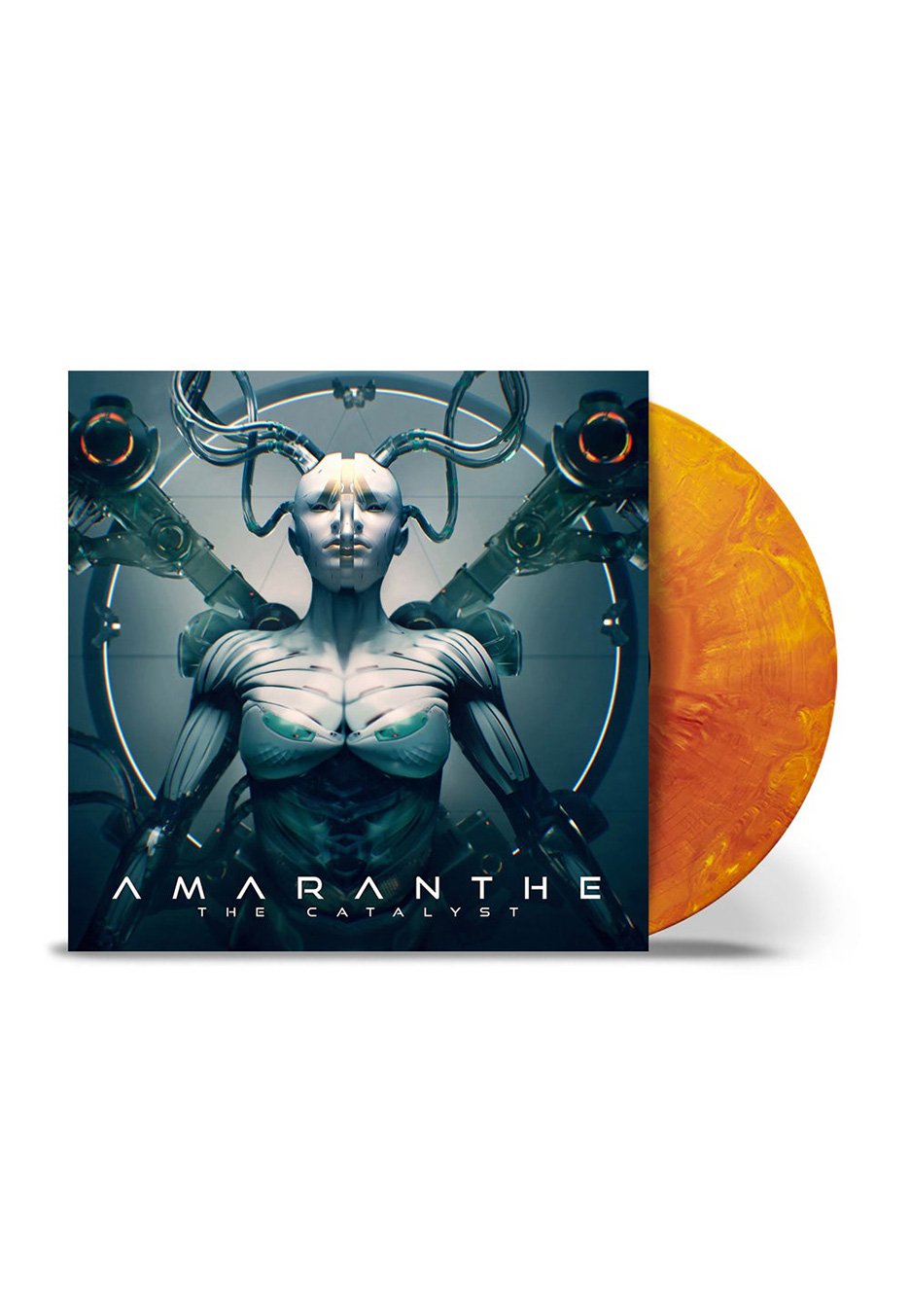 Amaranthe - The Catalyst Ltd. Yellow/Red - Marbled Vinyl | Neutral-Image