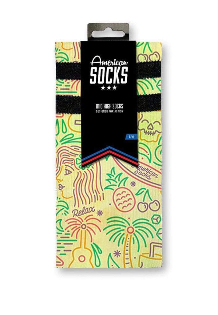 American Socks - Aloha Socks - Giftbox | Neutral-Image