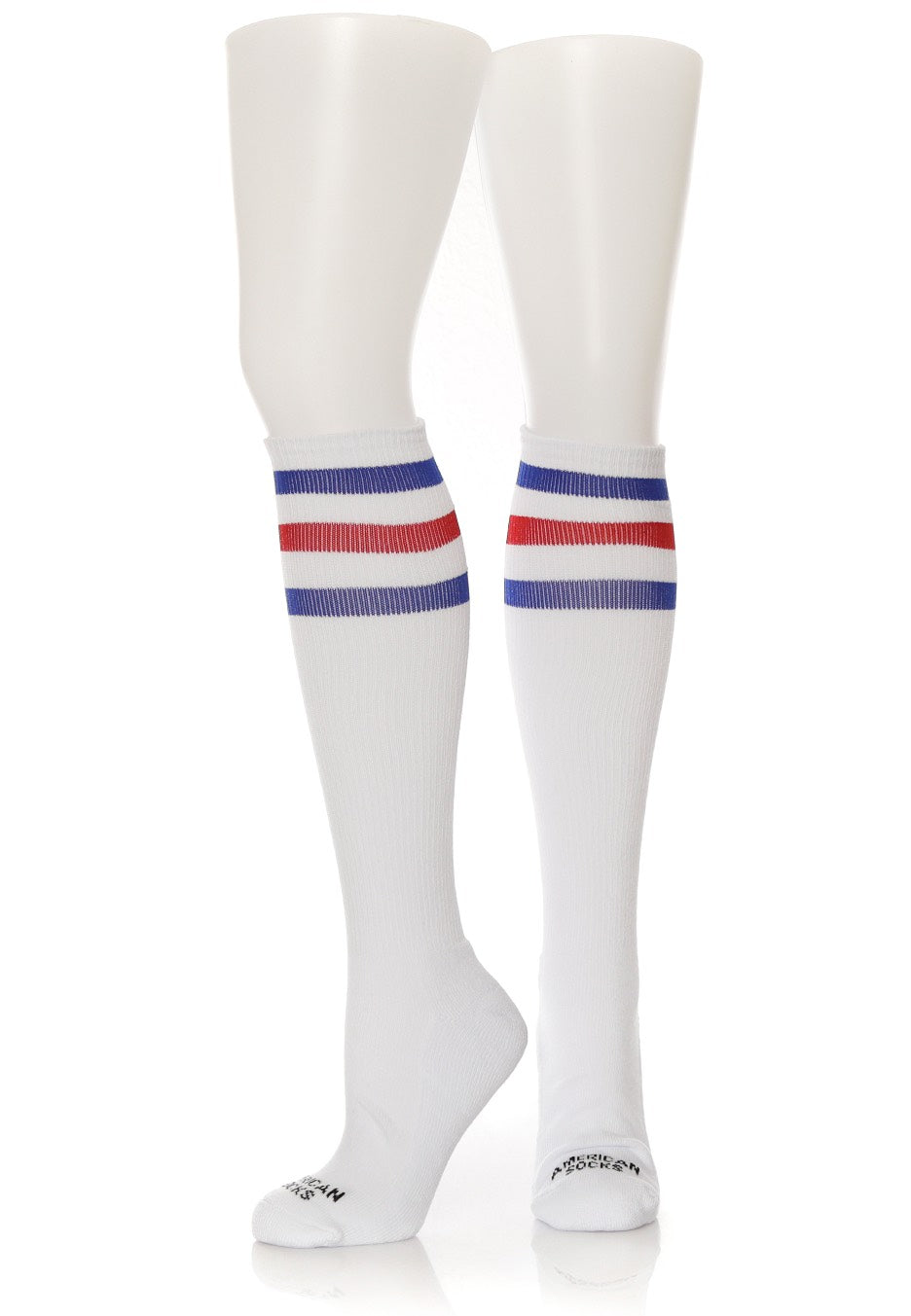 American Socks - American Pride White Knee High - Socks | Neutral-Image