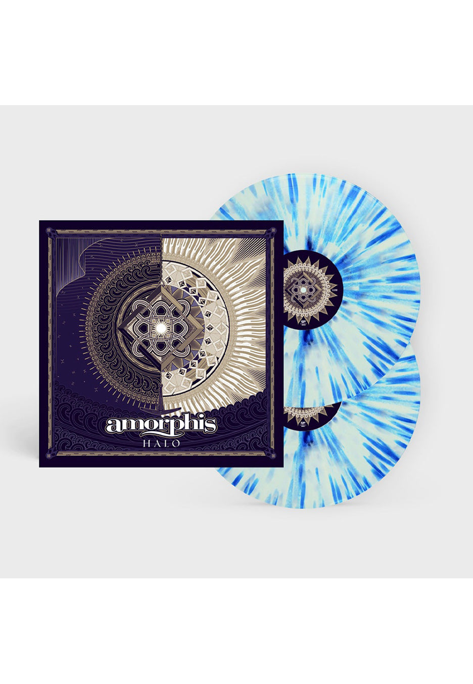 Amorphis - Halo Clear/White/Blue - Splattered 2 Vinyl | Neutral-Image