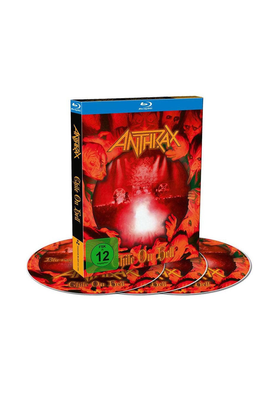 Anthrax - Chile On Hell - Blu Ray + 2 CD | Neutral-Image