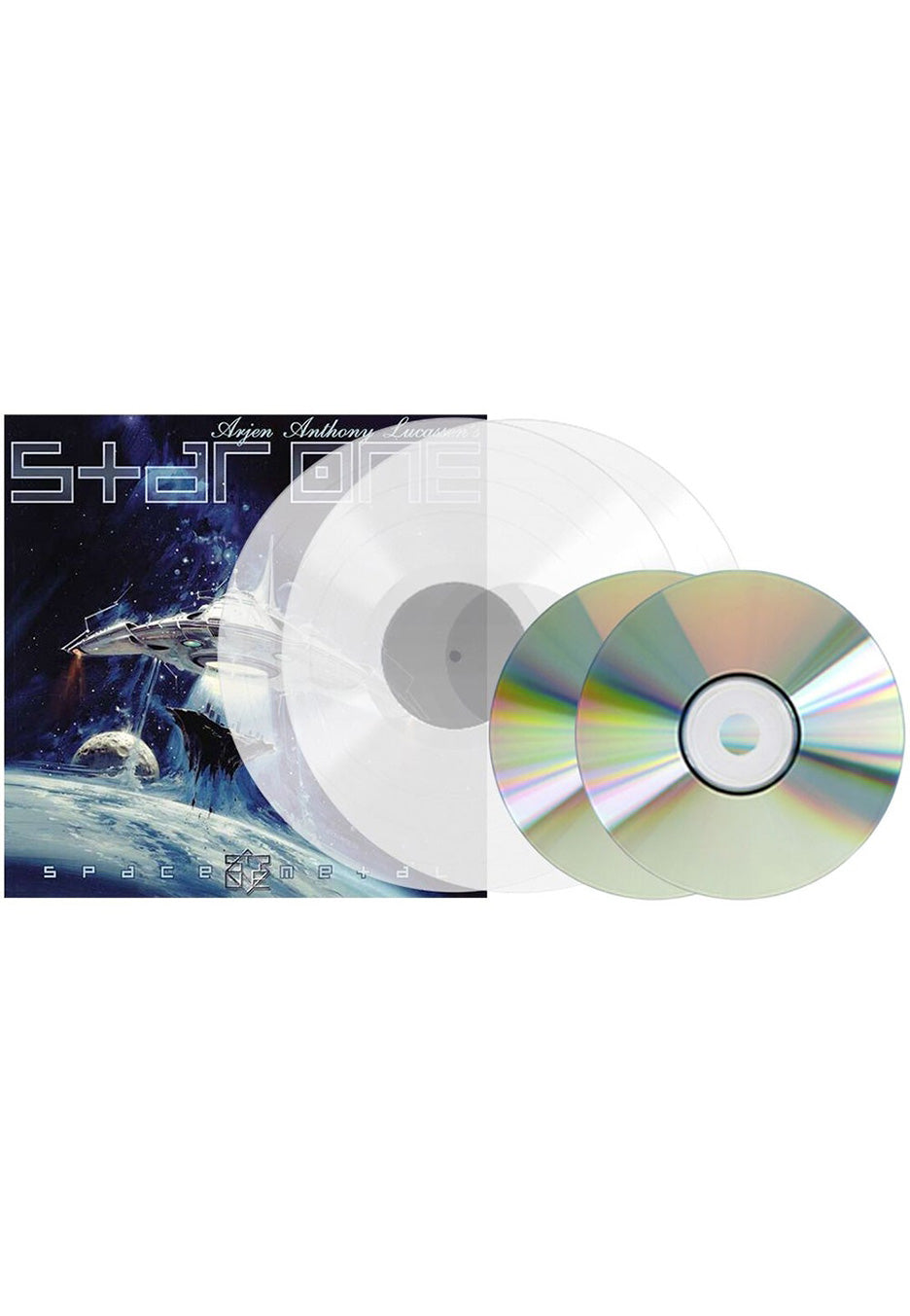 Arjen Anthony Lucassen's Star One - Space Metal Clear - Colored 2 Vinyl + 2 CD | Neutral-Image