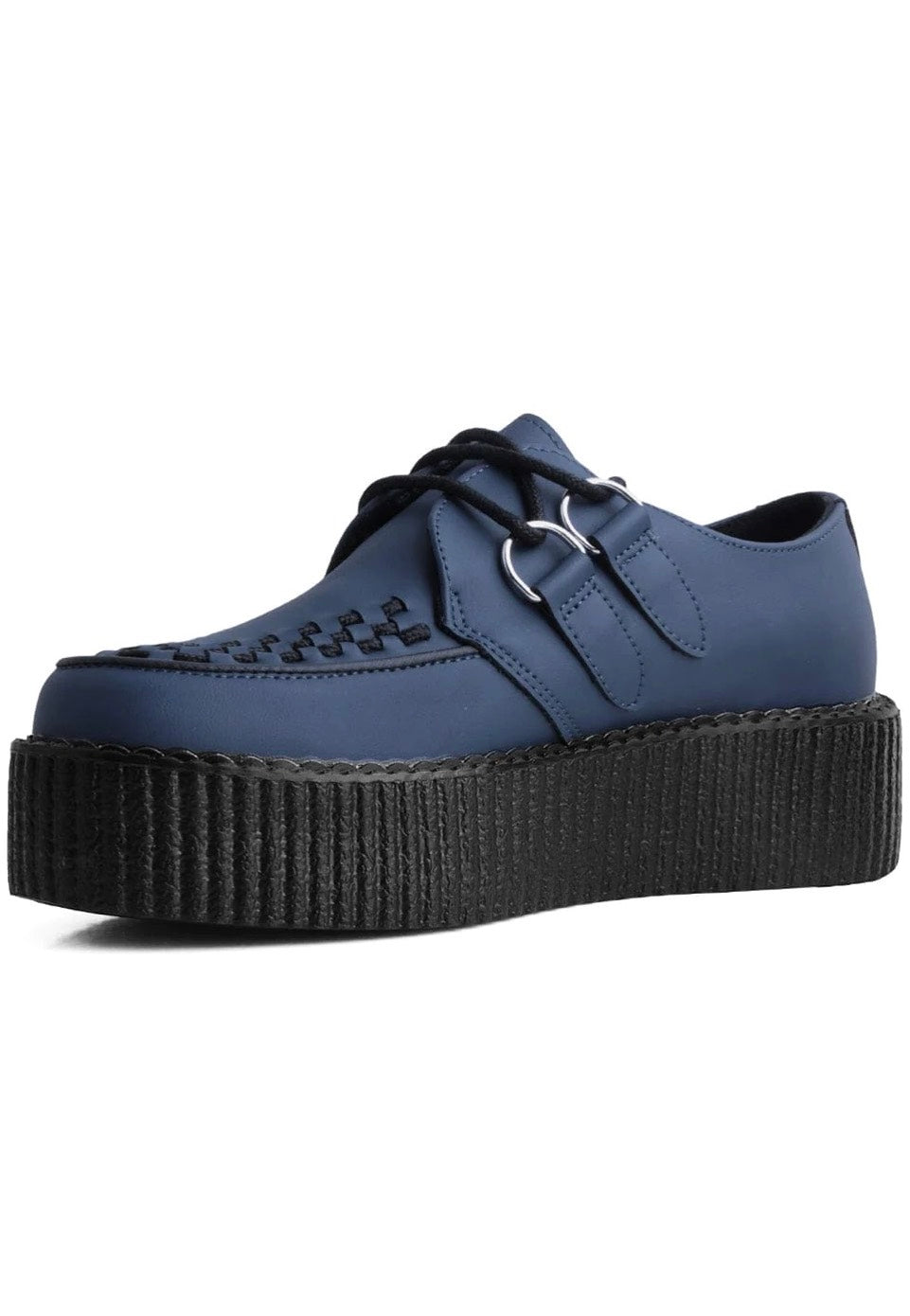 T.U.K. - Viva High Creeper Night Blue Vegan - Girl Shoes | Women-Image