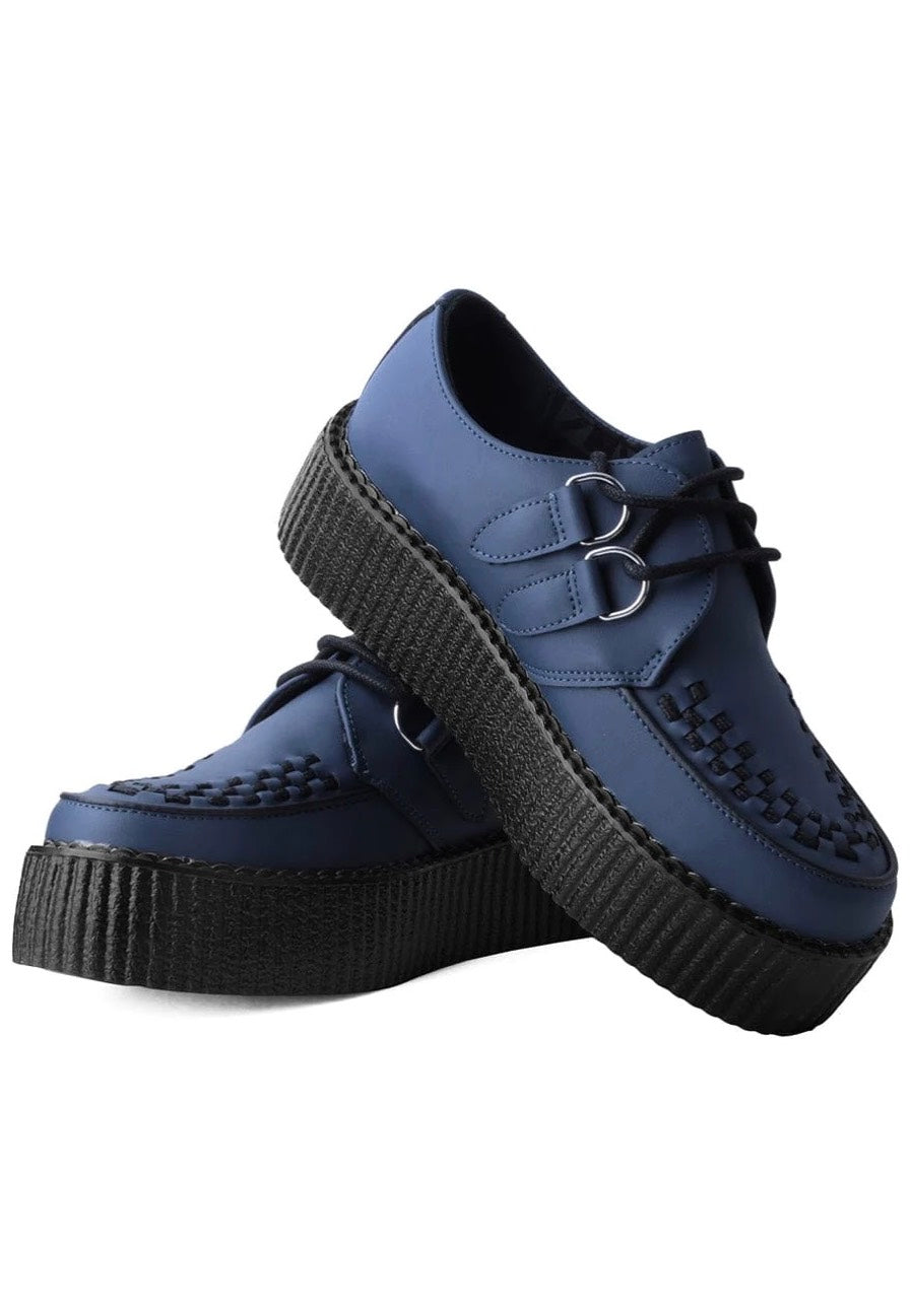 T.U.K. - Viva High Creeper Night Blue Vegan - Girl Shoes | Women-Image