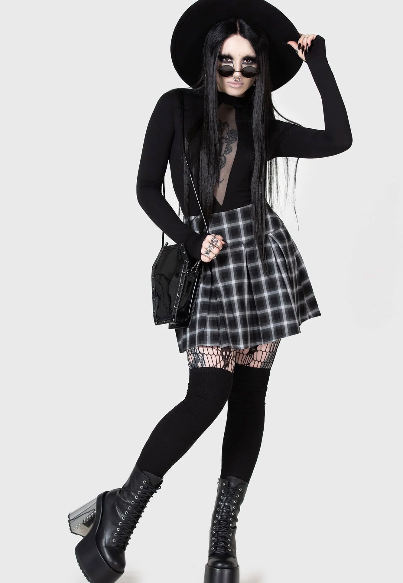 Killstar x Kihilist - Artem Black - Skirt | Women-Image