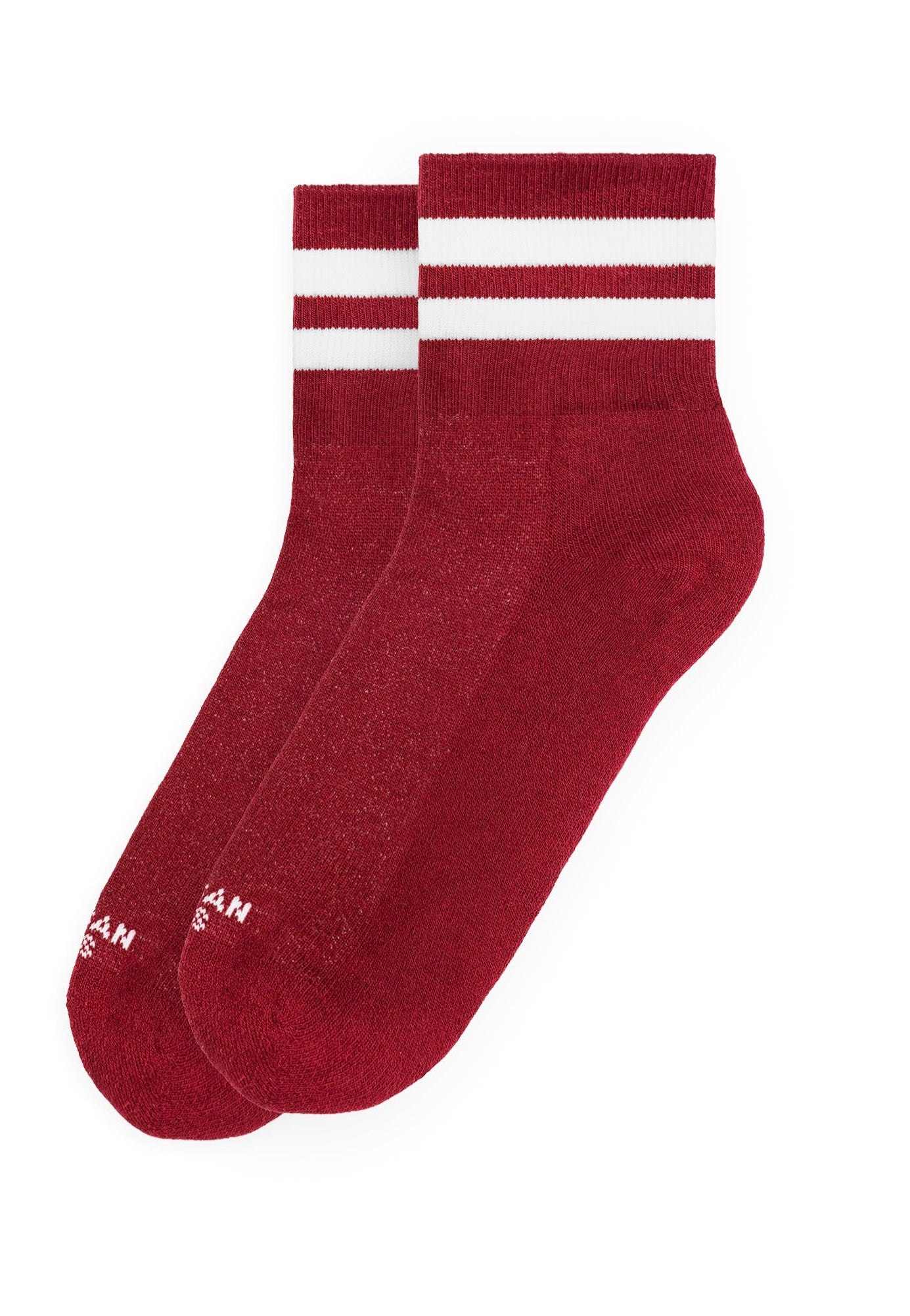 American Socks - Crimson Ankle High - Socks | Neutral-Image