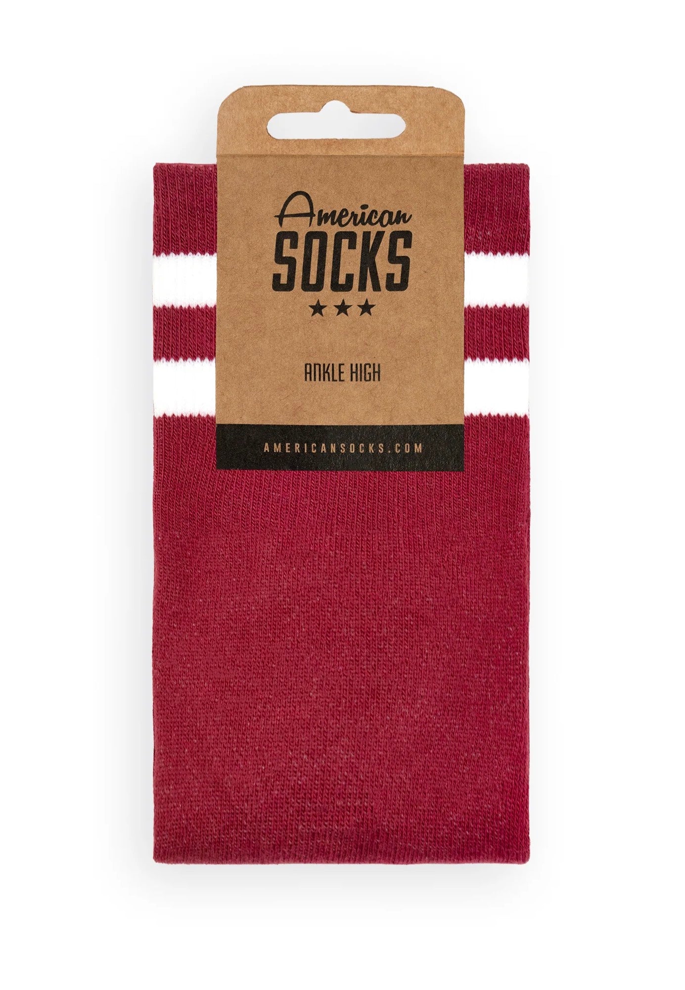 American Socks - Crimson Ankle High - Socks | Neutral-Image