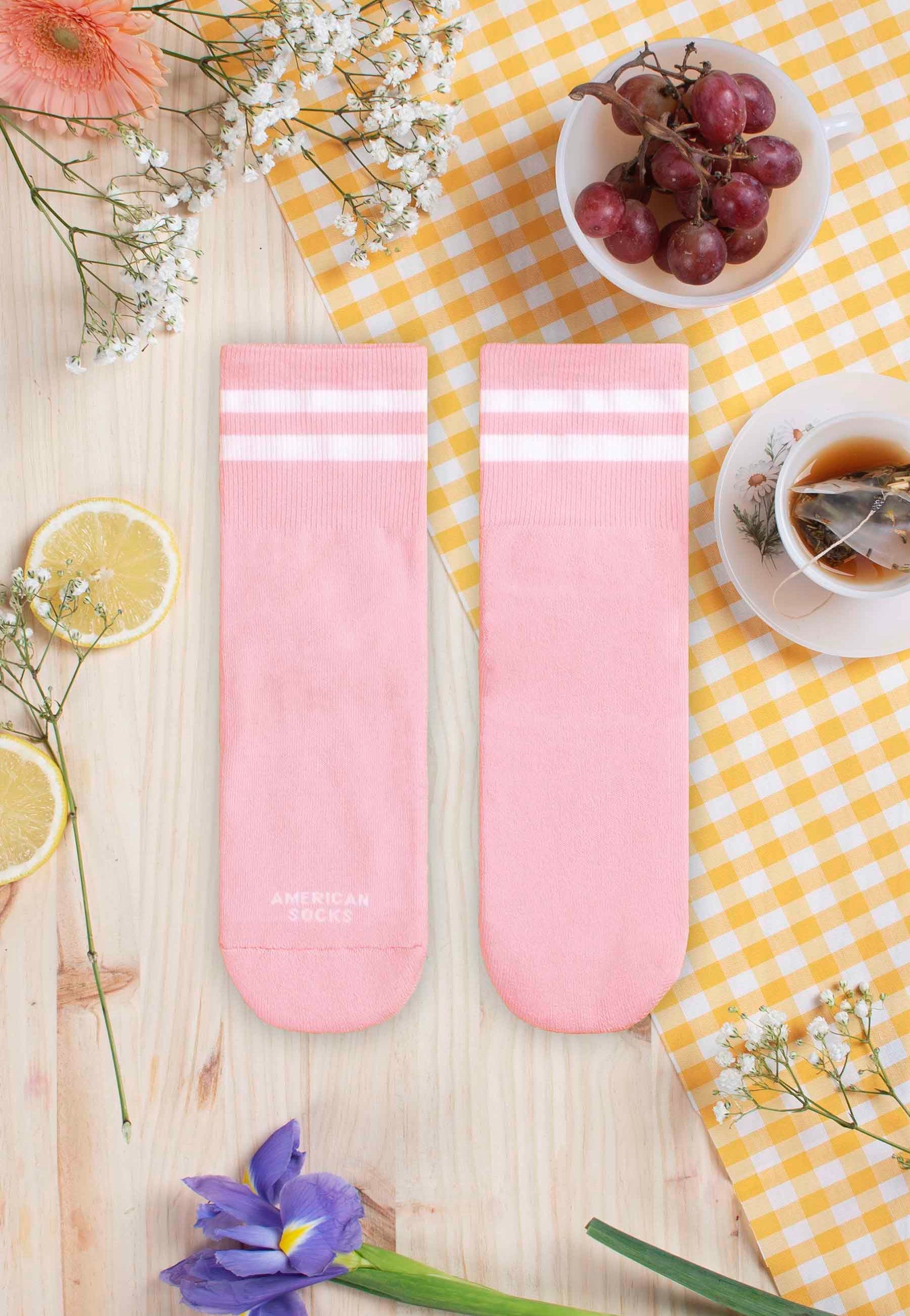 American Socks - Sakura Ankle High - Socks | Neutral-Image