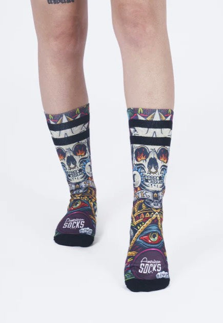 American Socks - Moshpit Mid High Multi - Socks | Neutral-Image