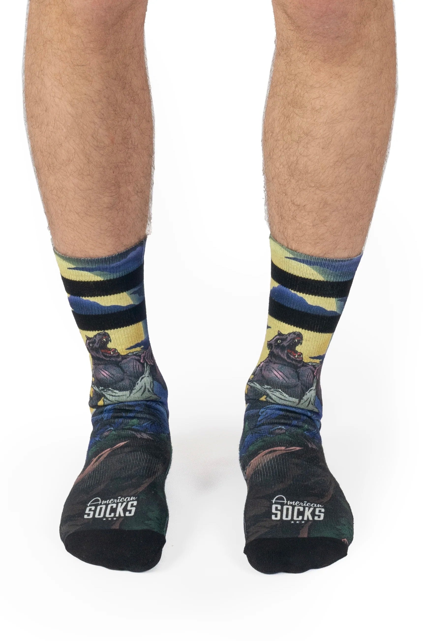 American Socks - Werewolf Mid High - Socks | Neutral-Image