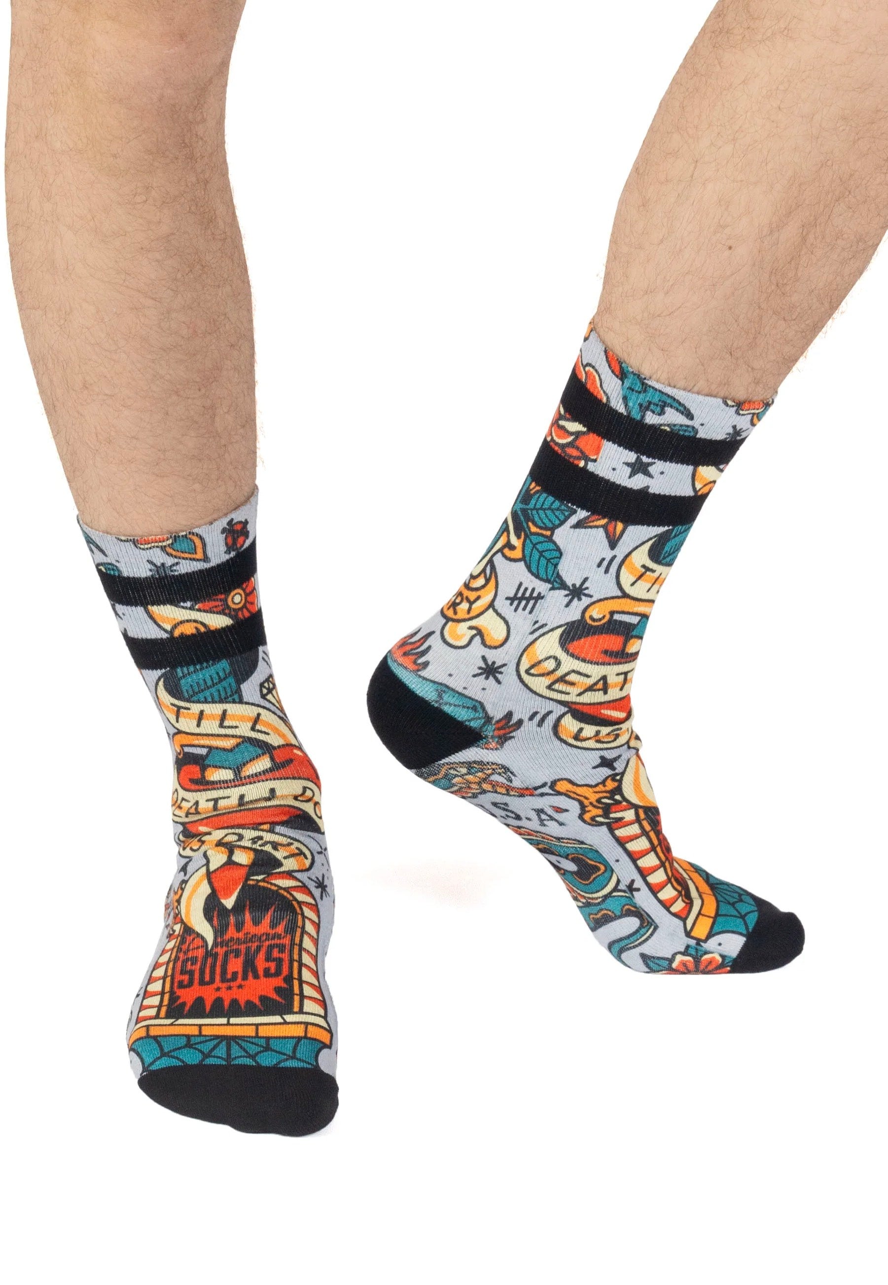 American Socks - Till Death Do Us Part Mid High - Socks | Neutral-Image