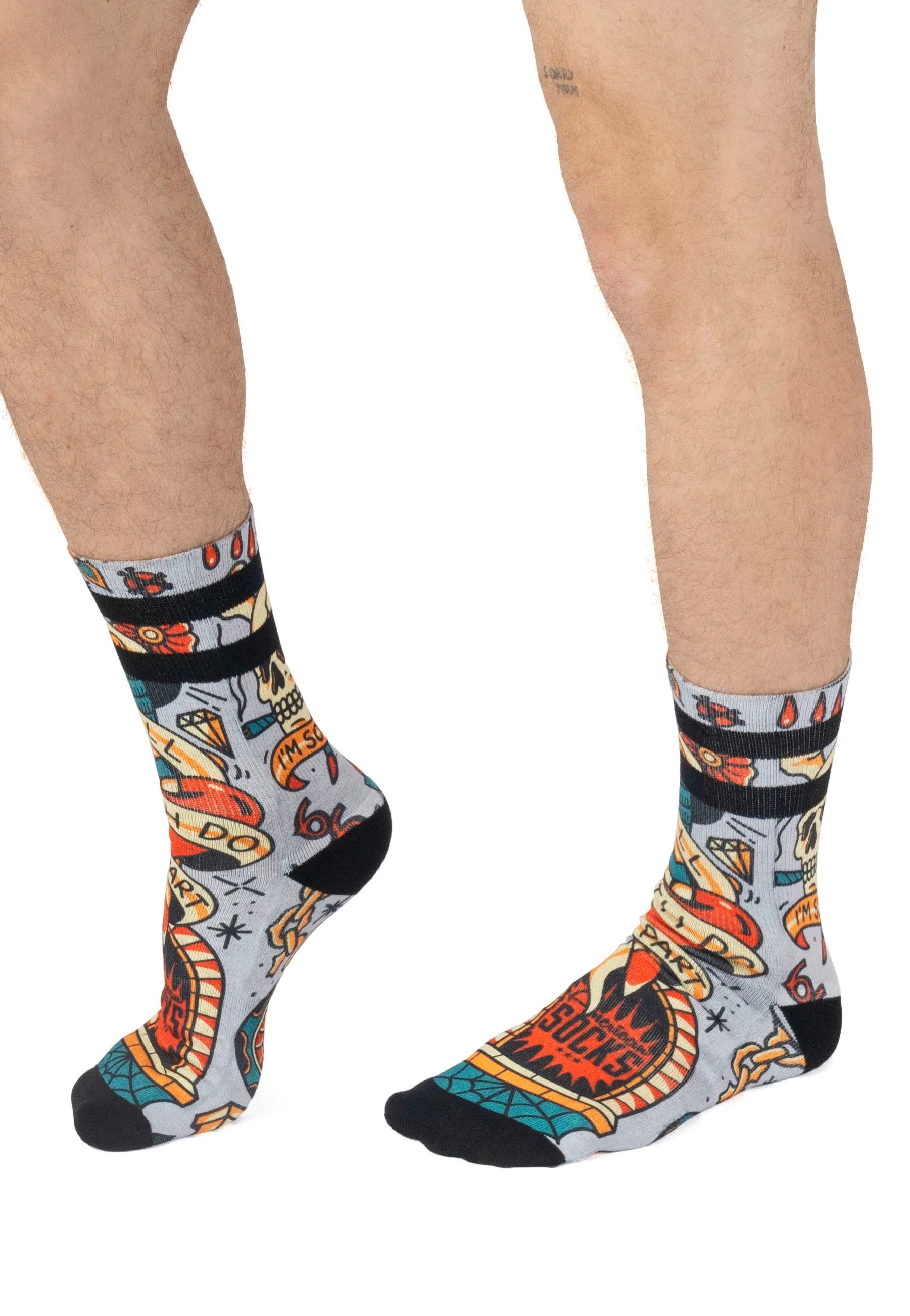 American Socks - Till Death Do Us Part Mid High - Socks | Neutral-Image