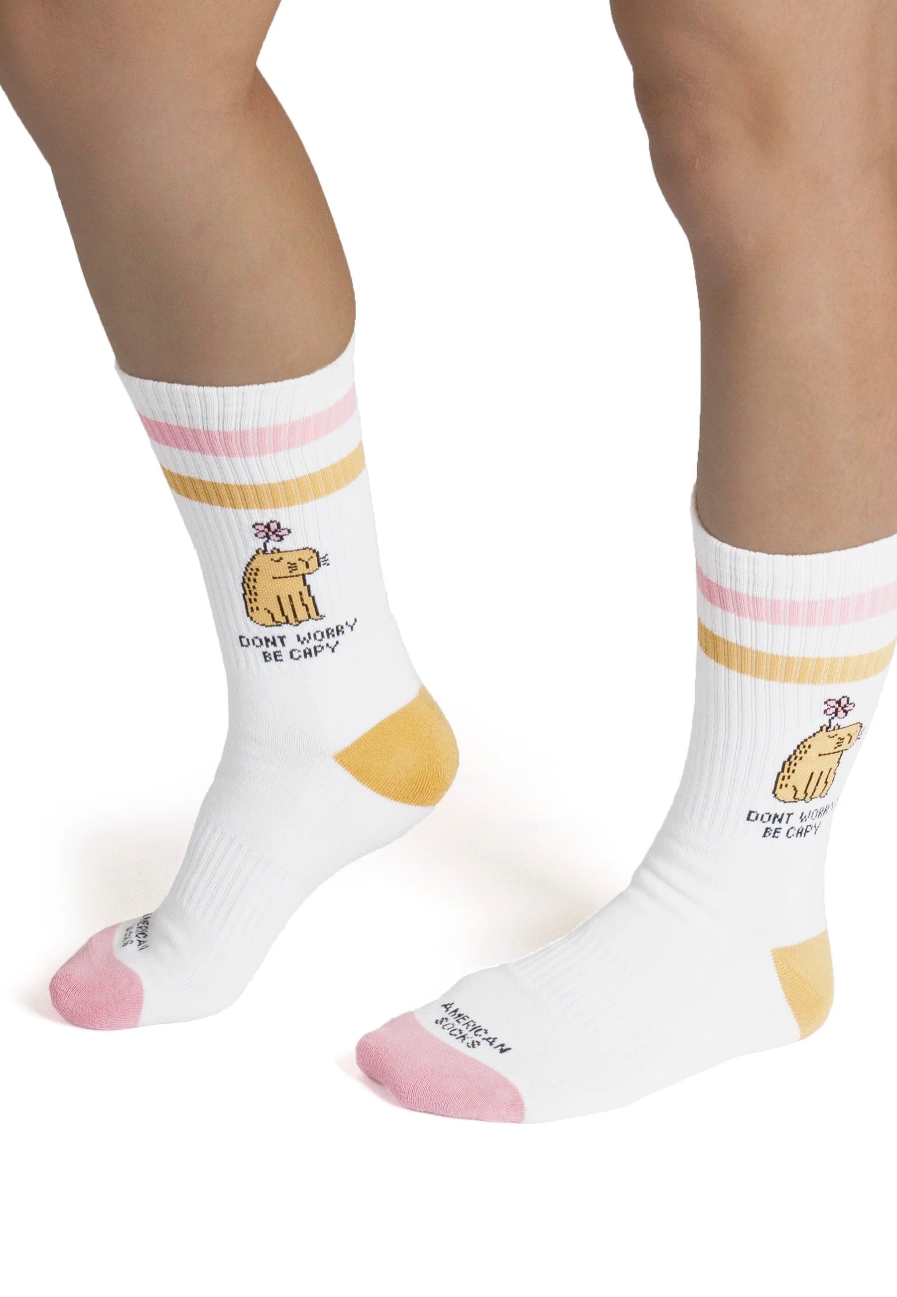 American Socks - Be Capy Mid High - Socks | Neutral-Image