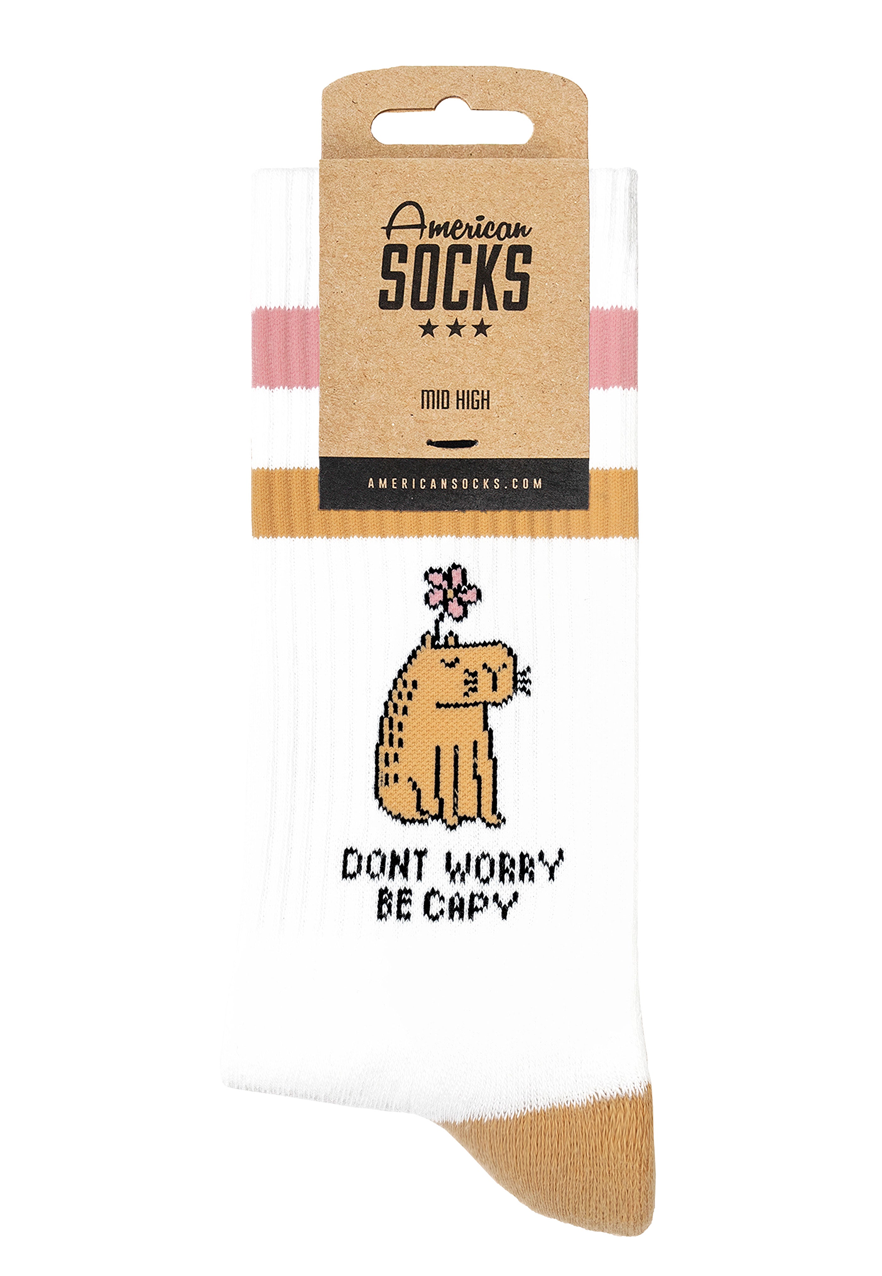 American Socks - Be Capy Mid High - Socks | Neutral-Image