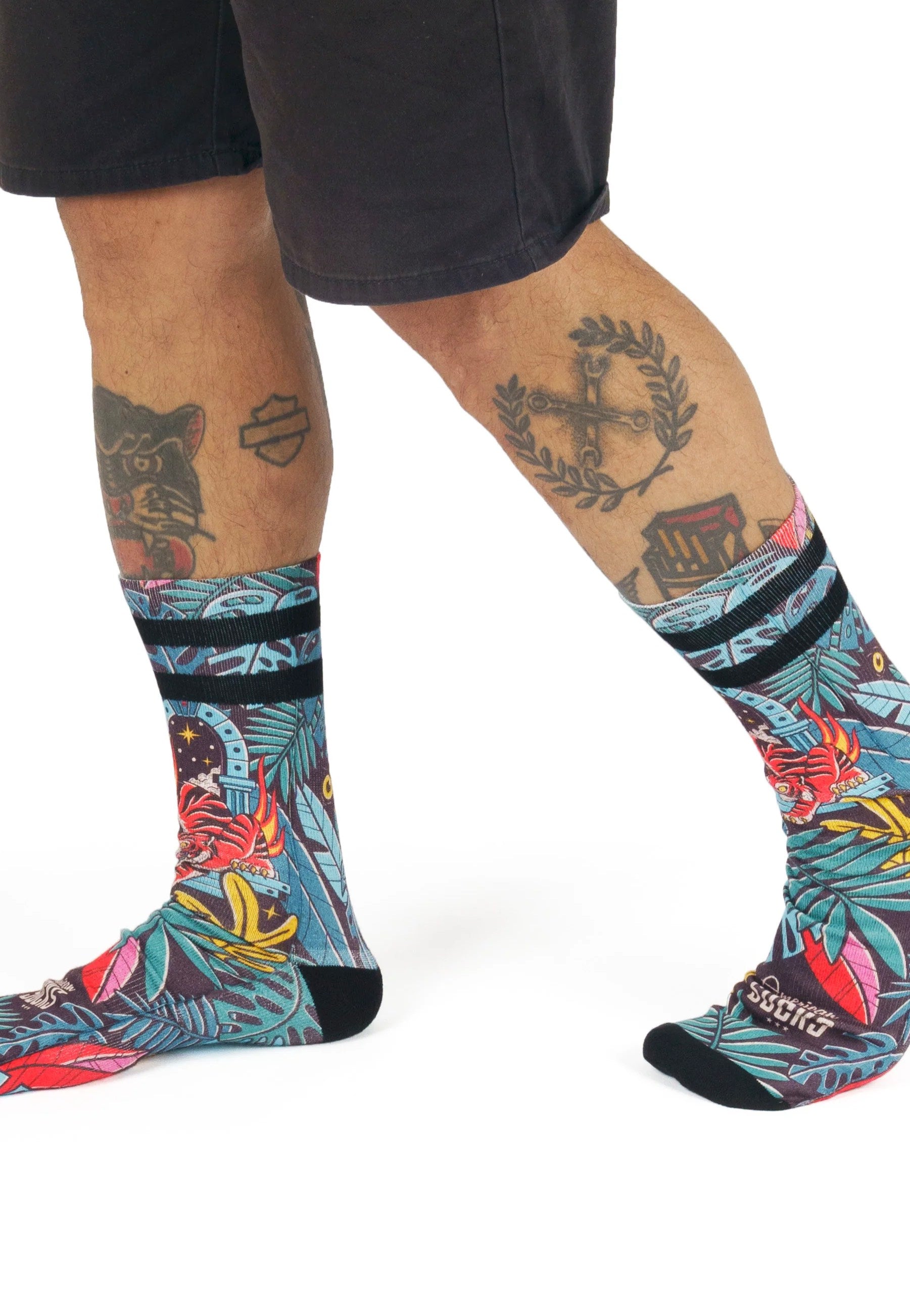 American Socks - Guardian’s Gate Mid High - Socks | Neutral-Image