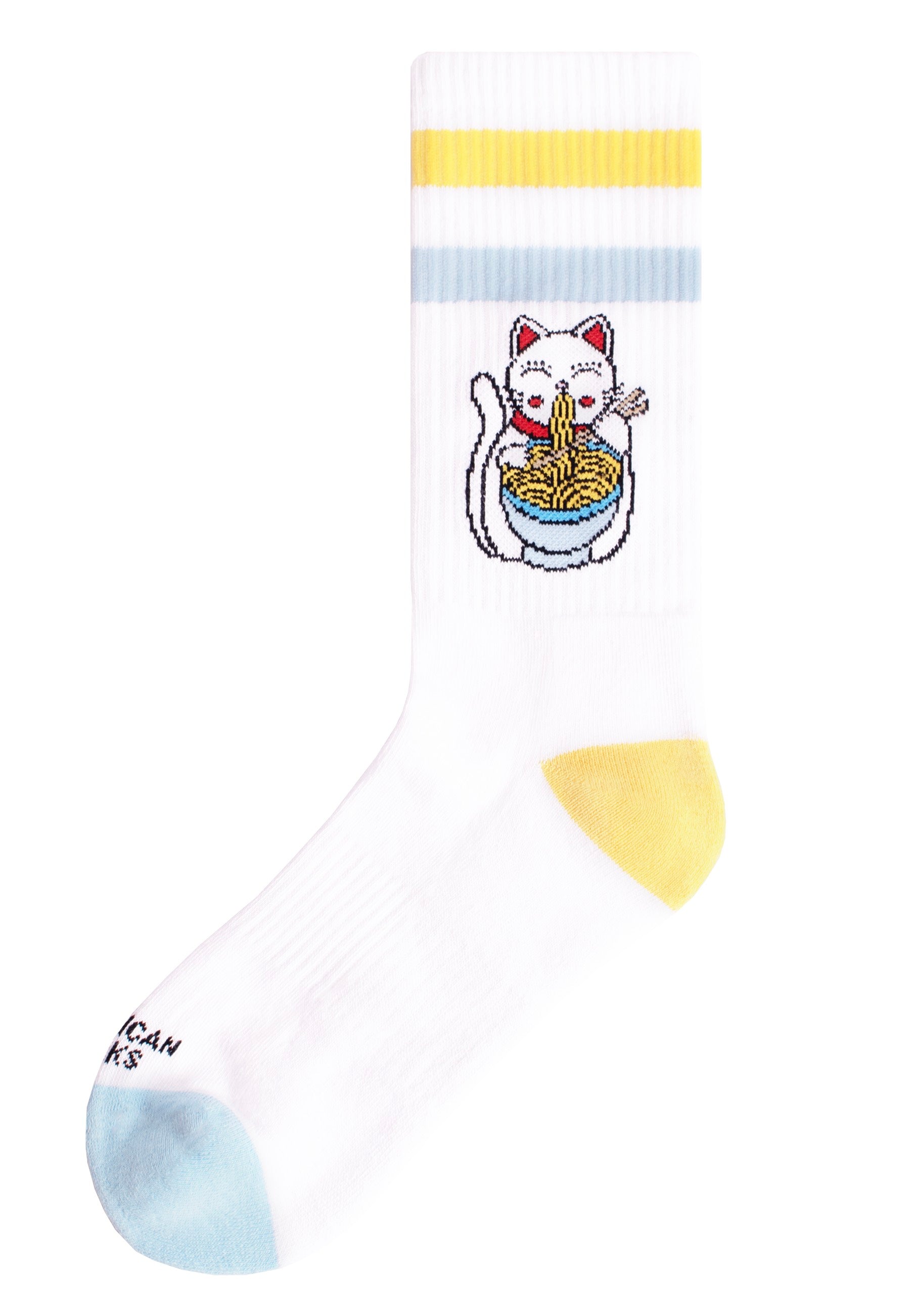 American Socks - Neko Mid High White - Socks | Neutral-Image