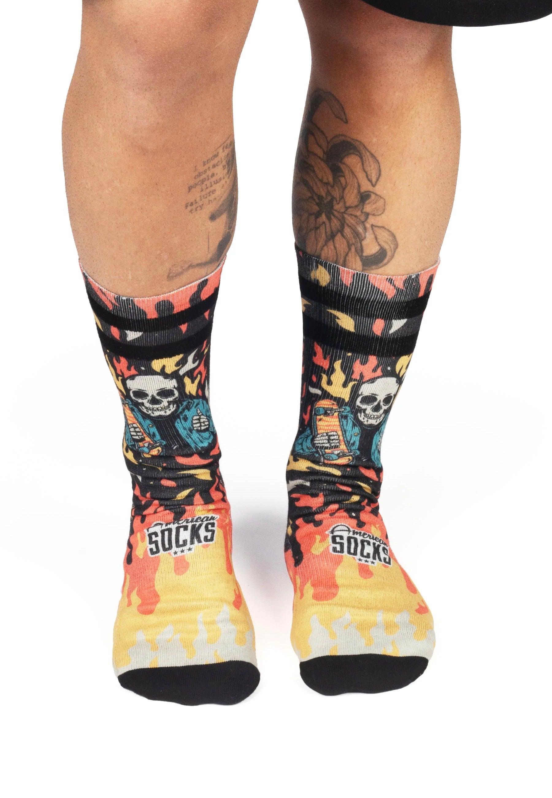 American Socks - Welcome To Hell Mid High - Socks | Neutral-Image