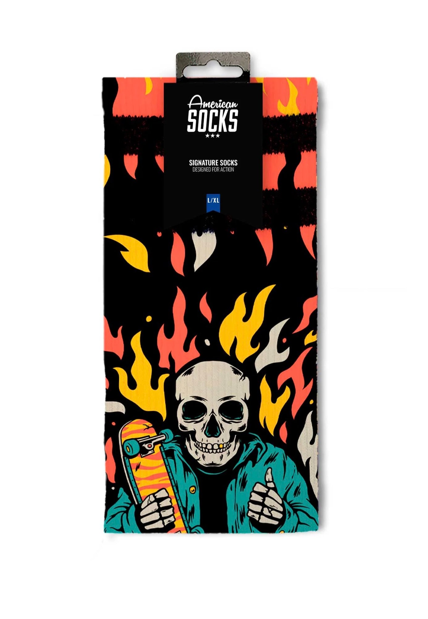 American Socks - Welcome To Hell Mid High - Socks | Neutral-Image