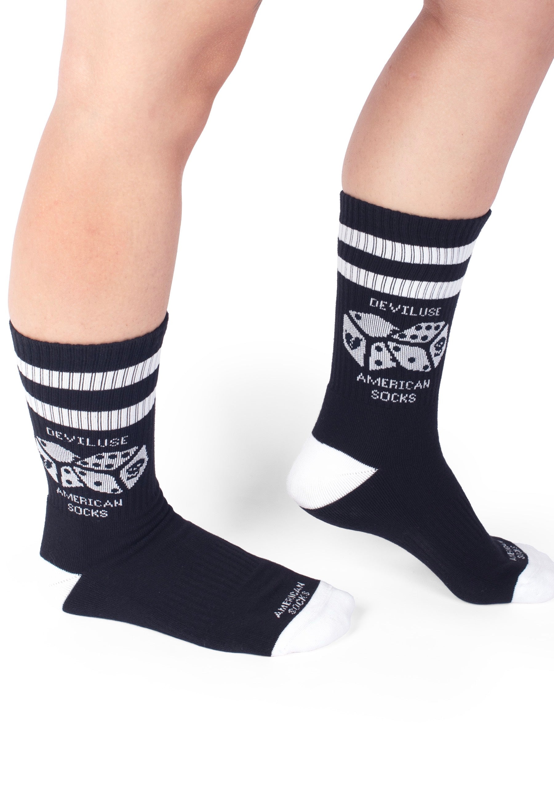 American Socks - Good Luck Mid High Black - Socks | Neutral-Image