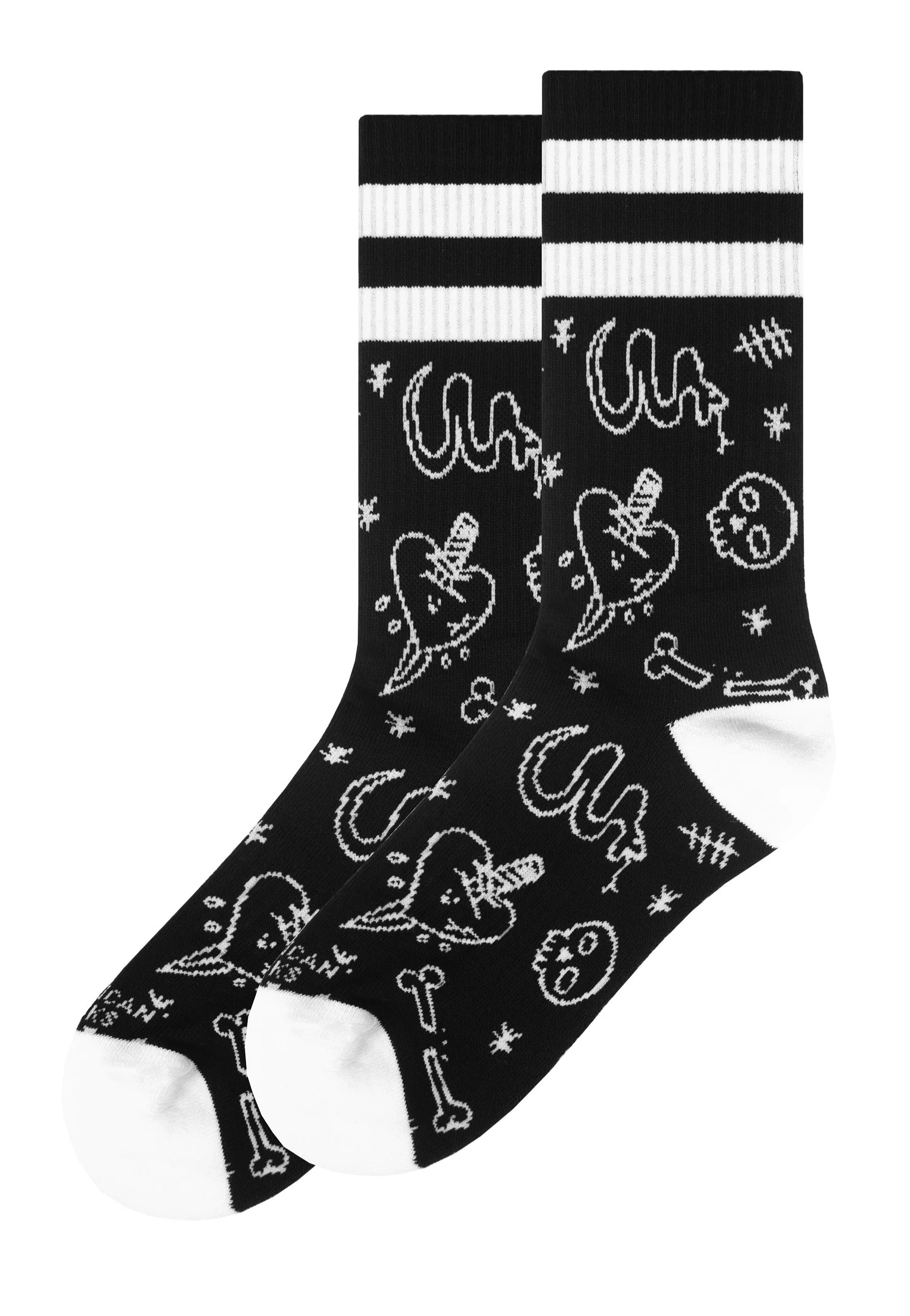 American Socks - Mangual Mid High Black - Socks | Neutral-Image