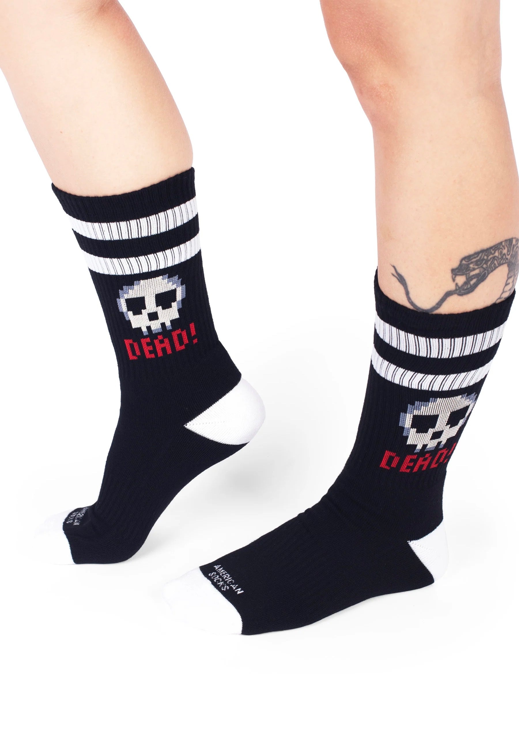 American Socks - Dead Mid High Black - Socks | Neutral-Image