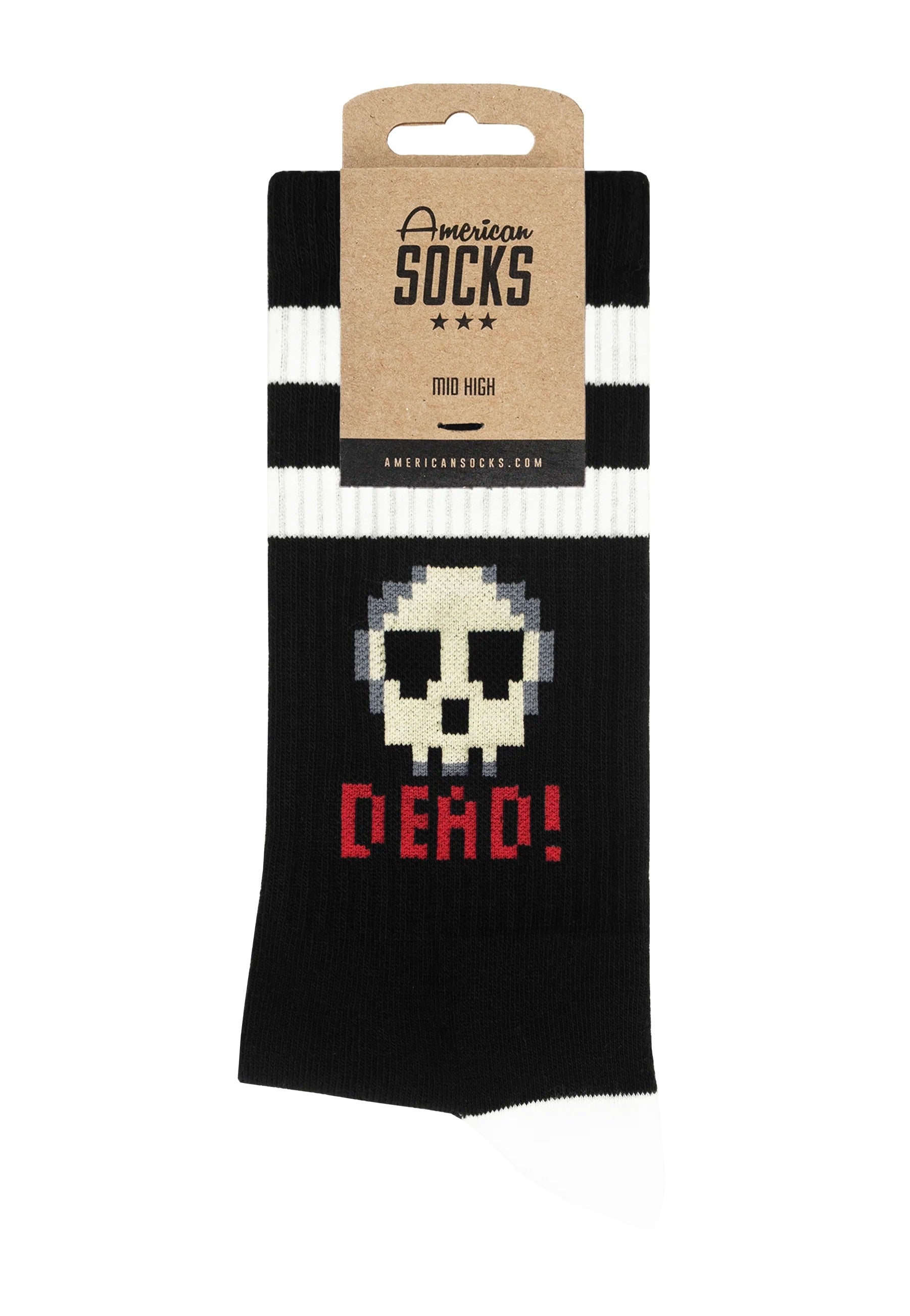 American Socks - Dead Mid High Black - Socks | Neutral-Image