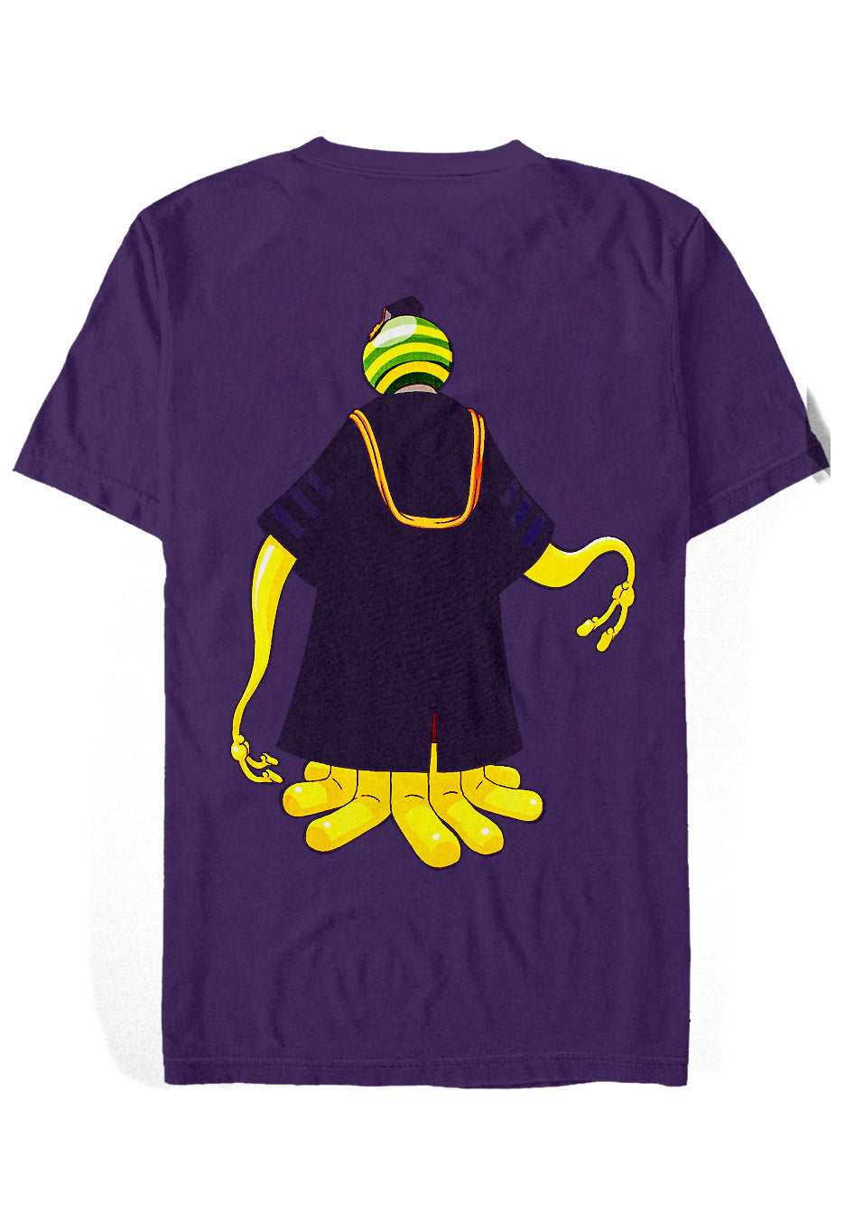 Assassination Classroom - Koro Sensei Laughing Purple - T-Shirt | Neutral-Image