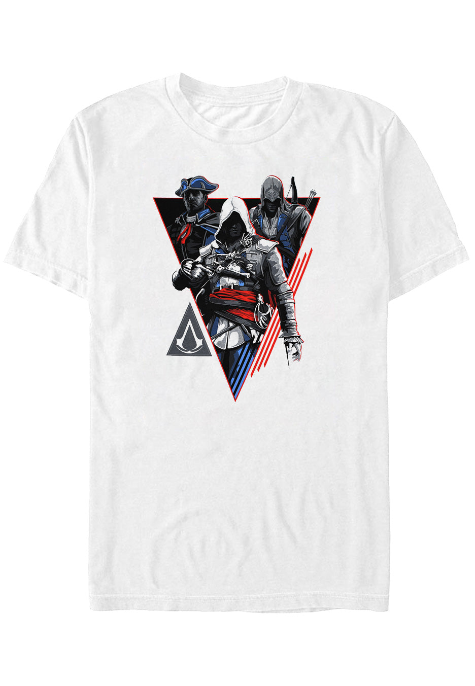 Assassins Creed - Linear White - T-Shirt | Neutral-Image