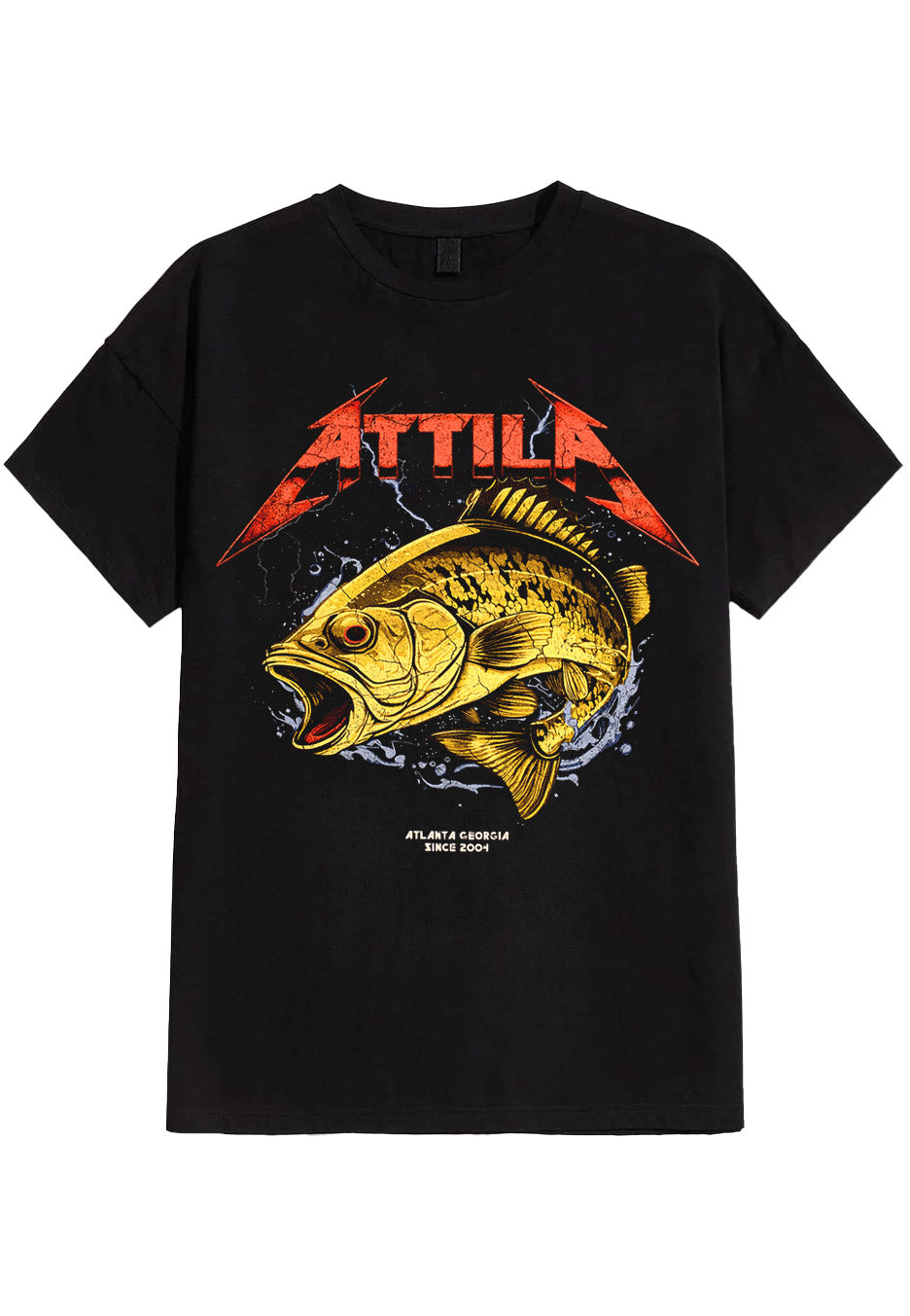 Attila - Large Mouth Bass - T-Shirt | Neutral-Image
