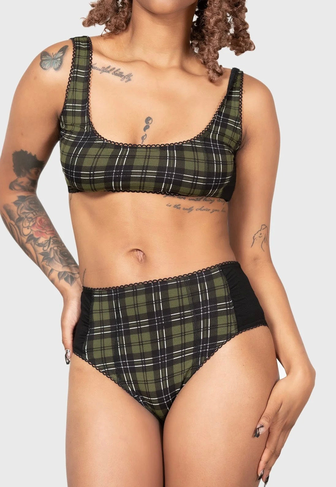 Killstar - Autumn Lights Green - Panties | Women-Image