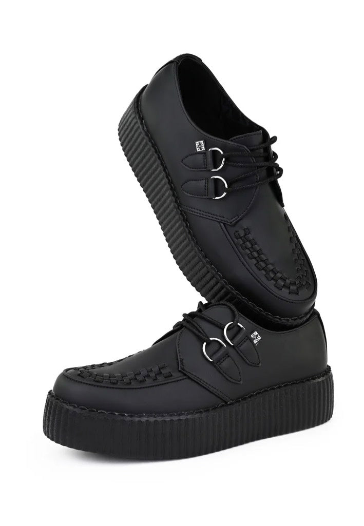 T.U.K. - Viva High Sole Black Vegan - Girl Shoes | Women-Image