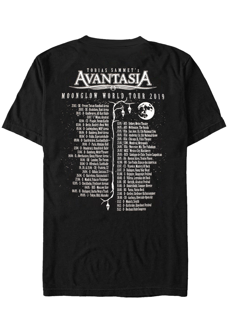 Avantasia - Mascot Tour 2019 - T-Shirt | Neutral-Image