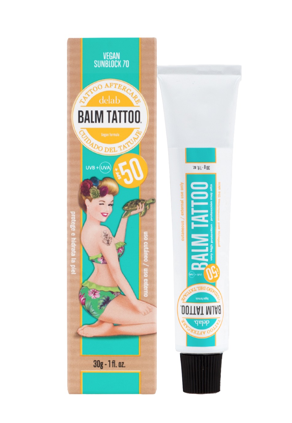 Balm Tattoo - Sunblock Vegan 30g - Suncream | Neutral-Image