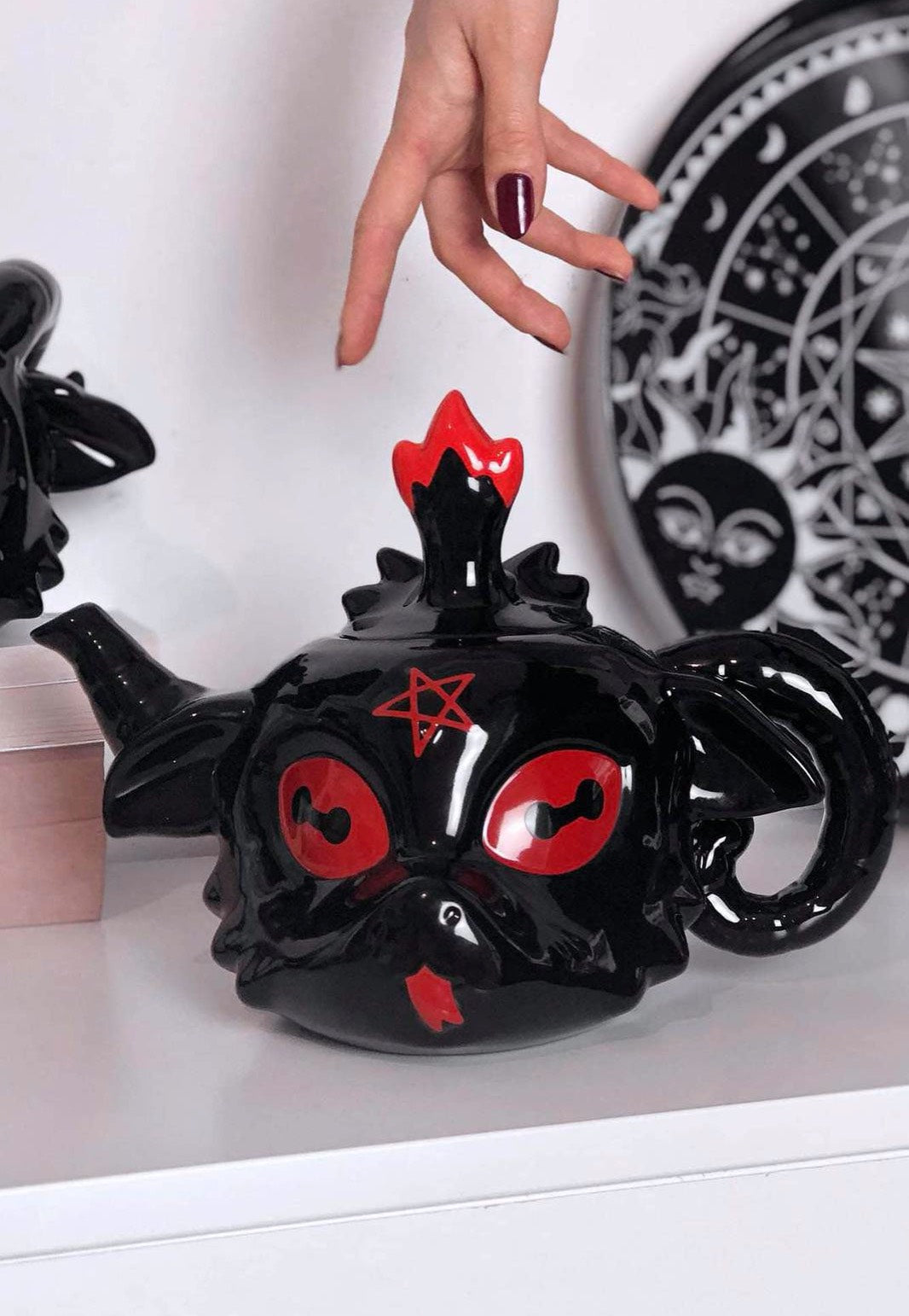 Killstar - Baphomet Black - Teapot | Neutral-Image