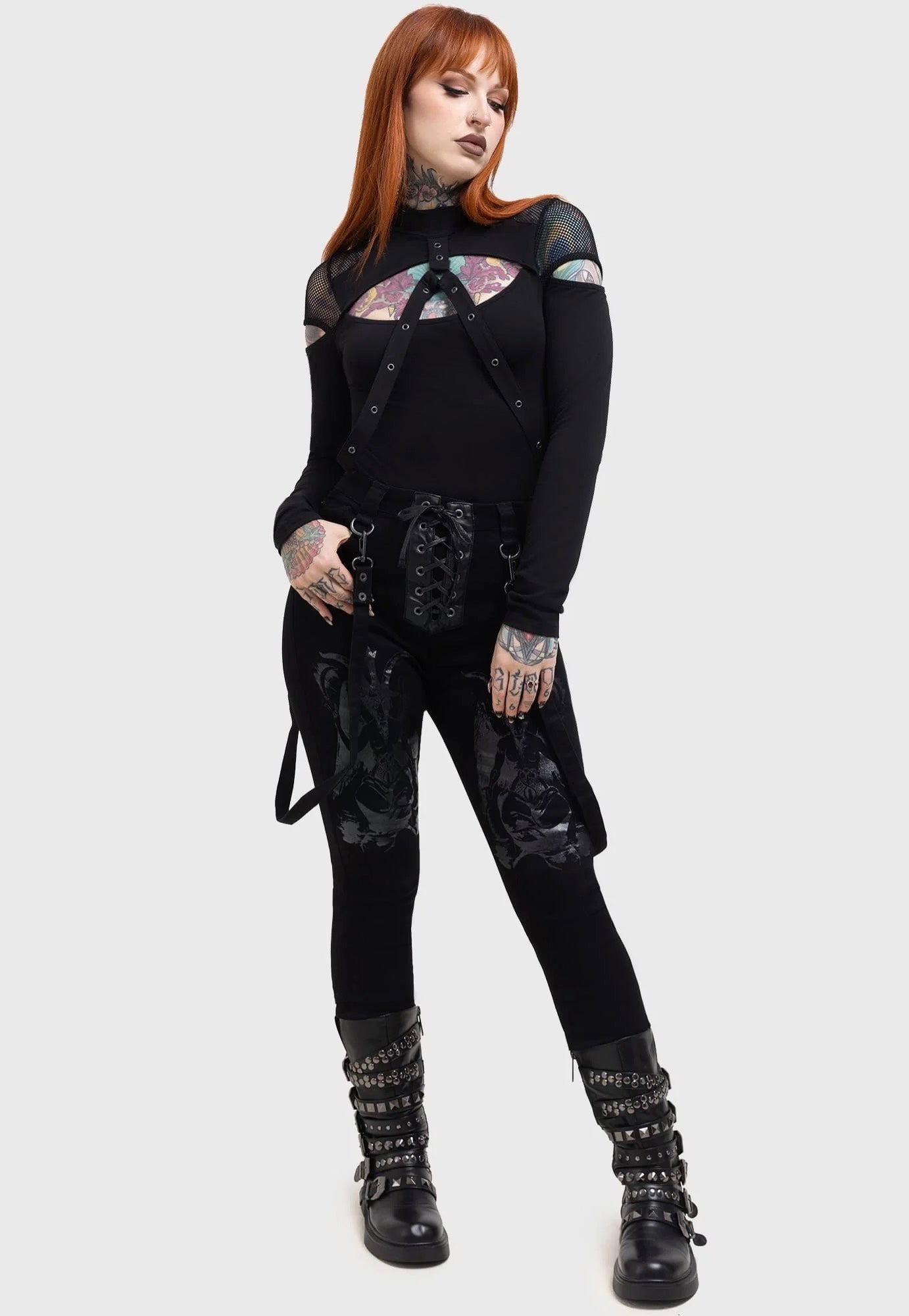 Killstar - Baphster Black - Jeans | Women-Image