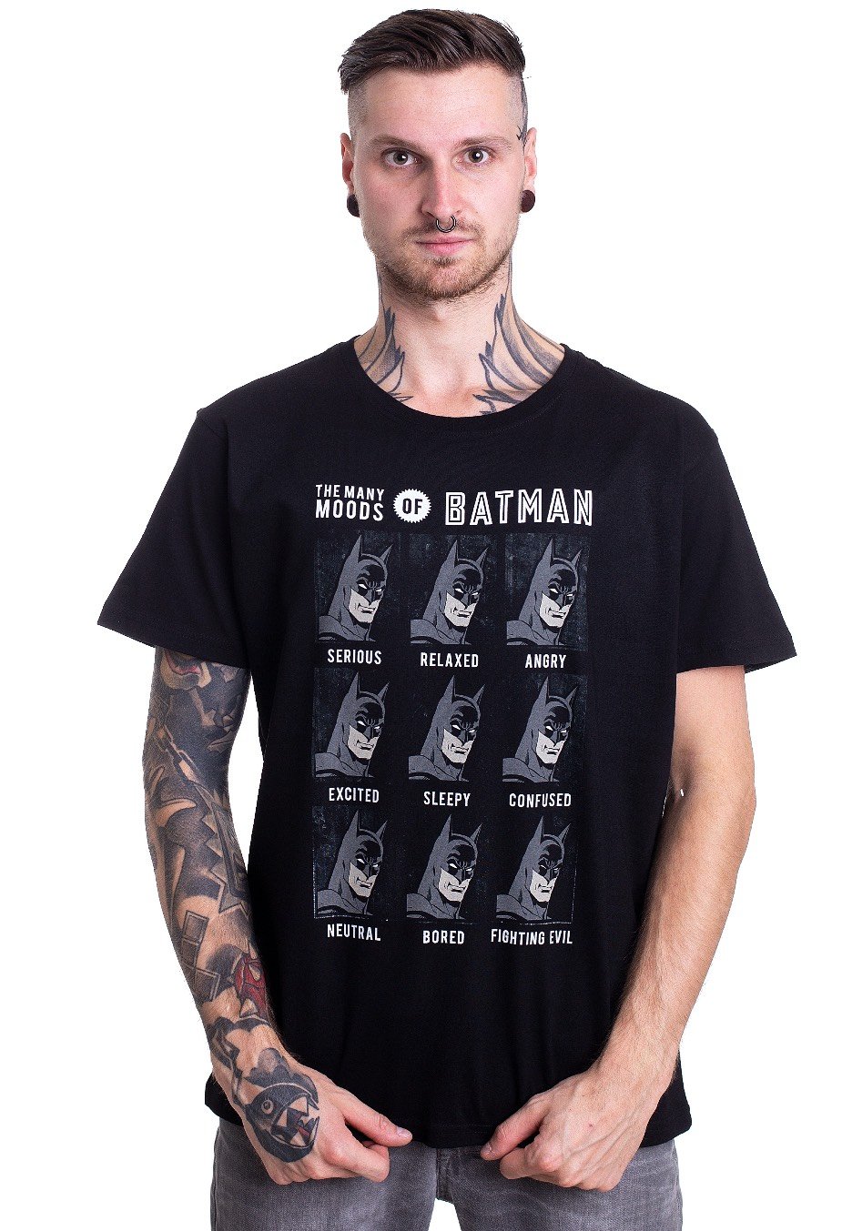 Batman - The Many Moods Of Batman - T-Shirt | Men-Image