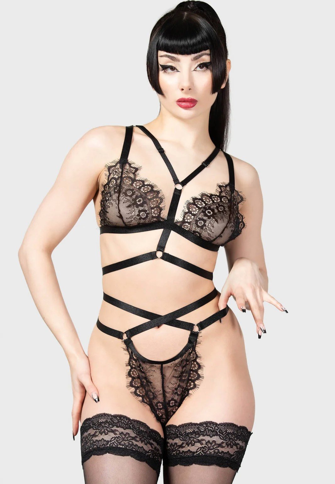 Killstar - Belina Black - Panties | Women-Image