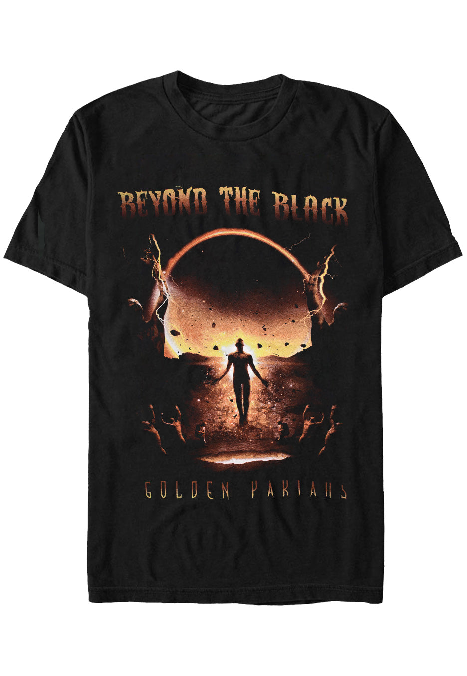 Beyond The Black - Golden Pariah - T-Shirt | Neutral-Image