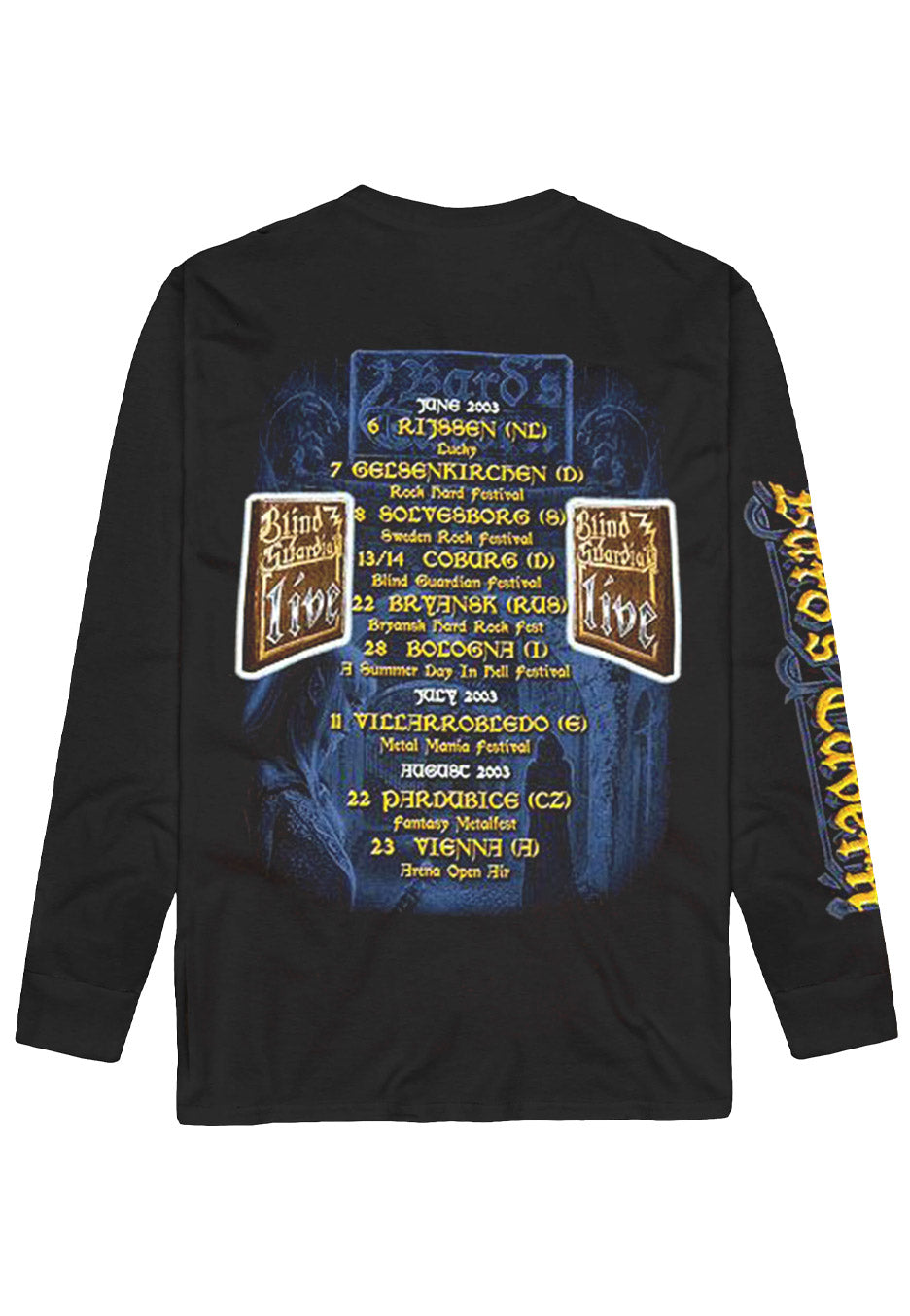 Blind Guardian - Live 2003 - Longsleeve | Neutral-Image